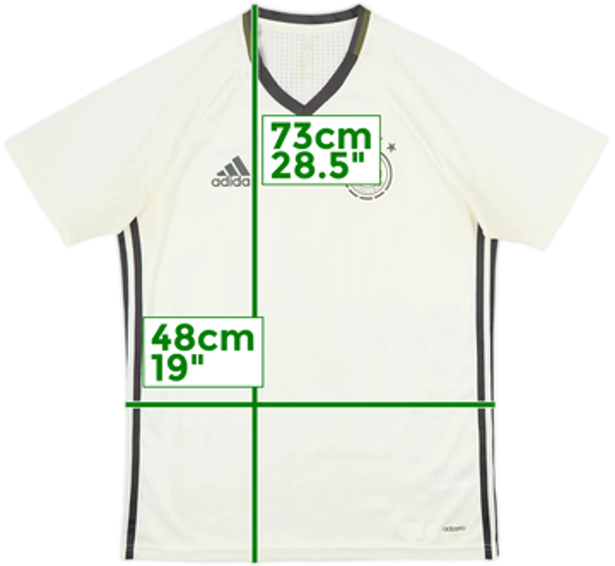 2014-15 Germany adizero Training Shirt - 5/10 - (M)