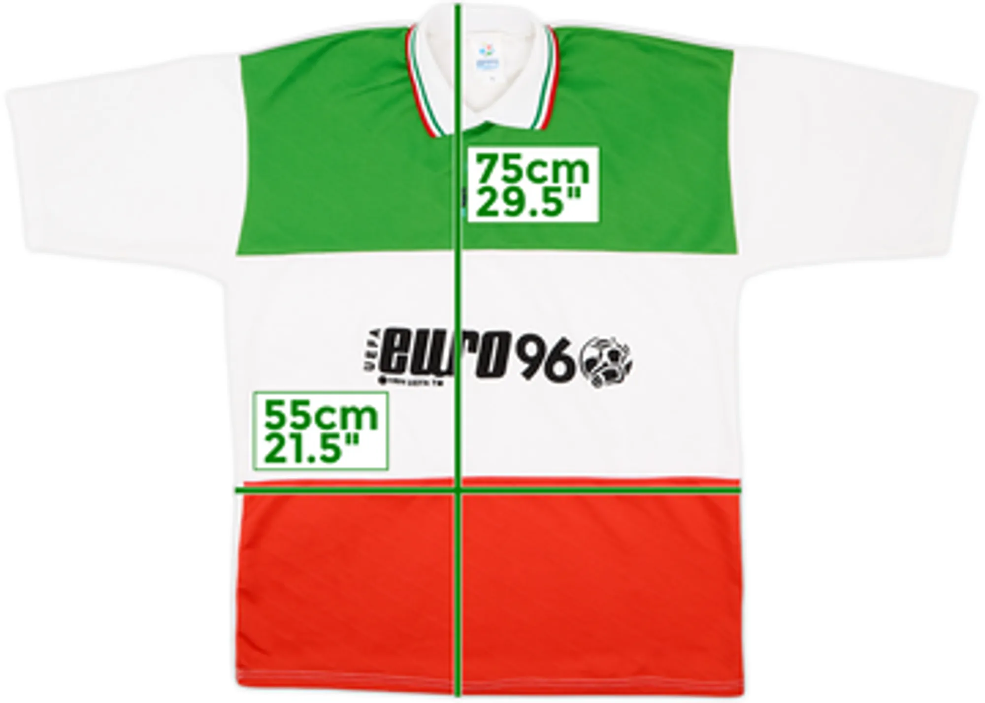 1996 Italy Euro 1996 Fan Shirt - 8/10 - (L)