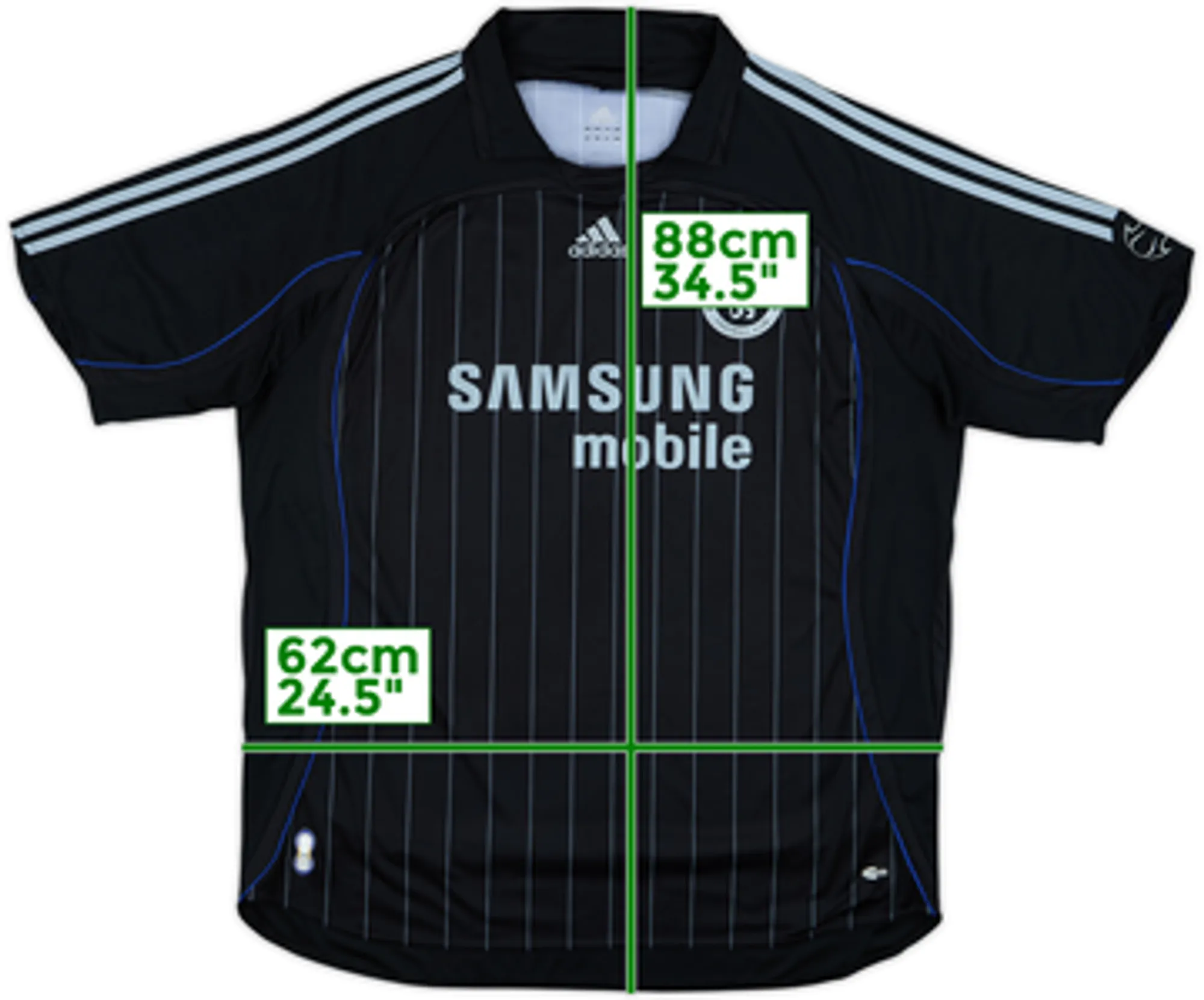 2006-07 Chelsea Third Shirt - 8/10 - (L)