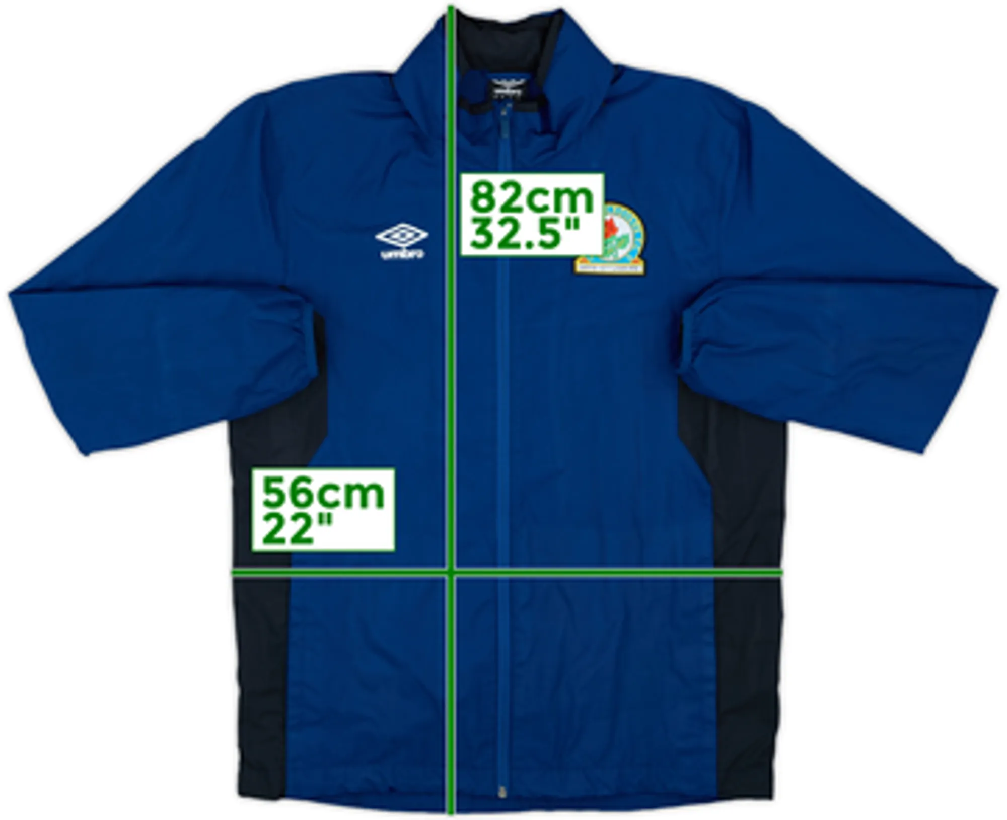 2017-18 Blackburn Umbro Track Jacket - 8/10 - (L)