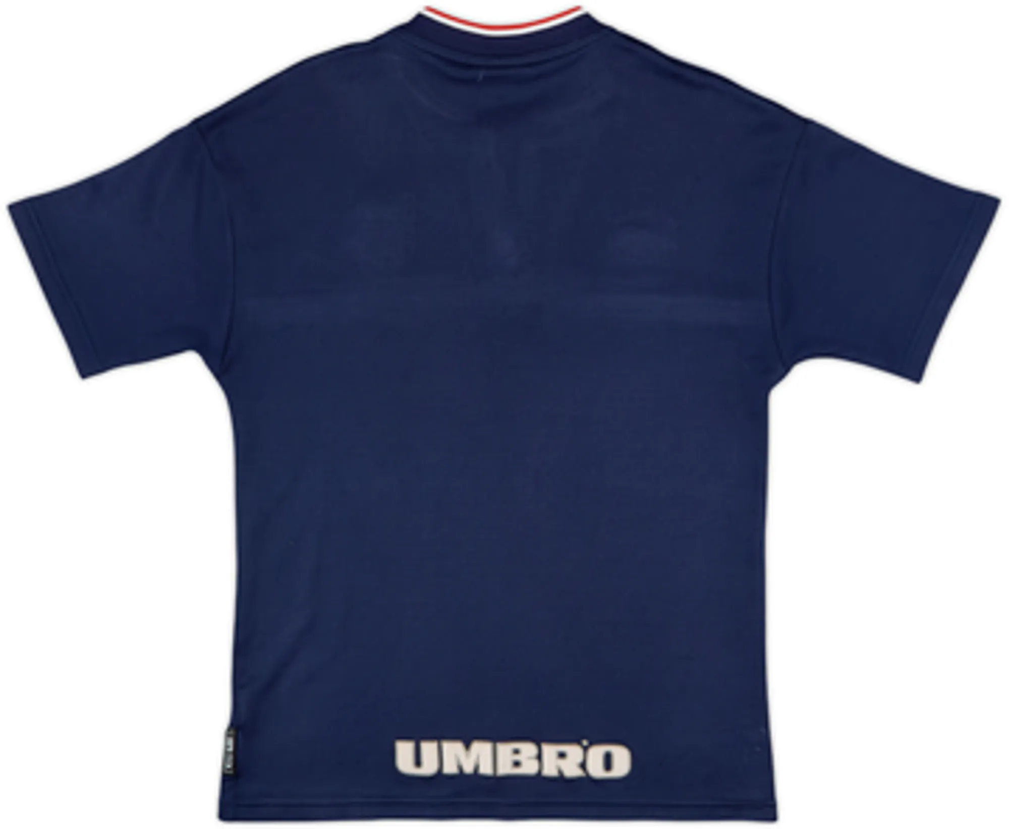 1998-00 England Umbro 1/4 Zip Polo Shirt - 5/10 - (M)