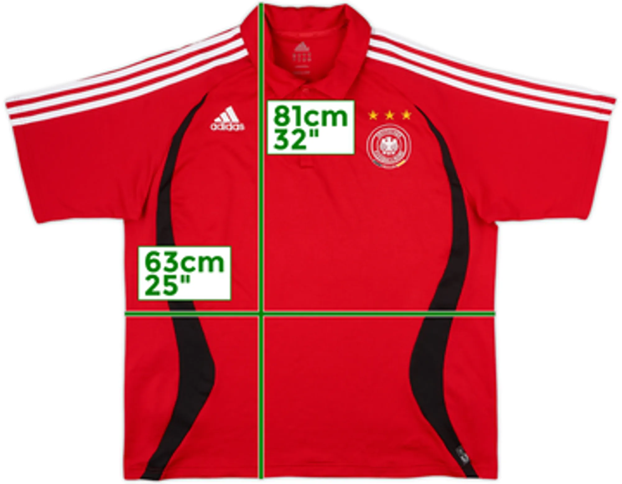 2006-07 Germany adidas Polo Shirt - 8/10 - (XL)