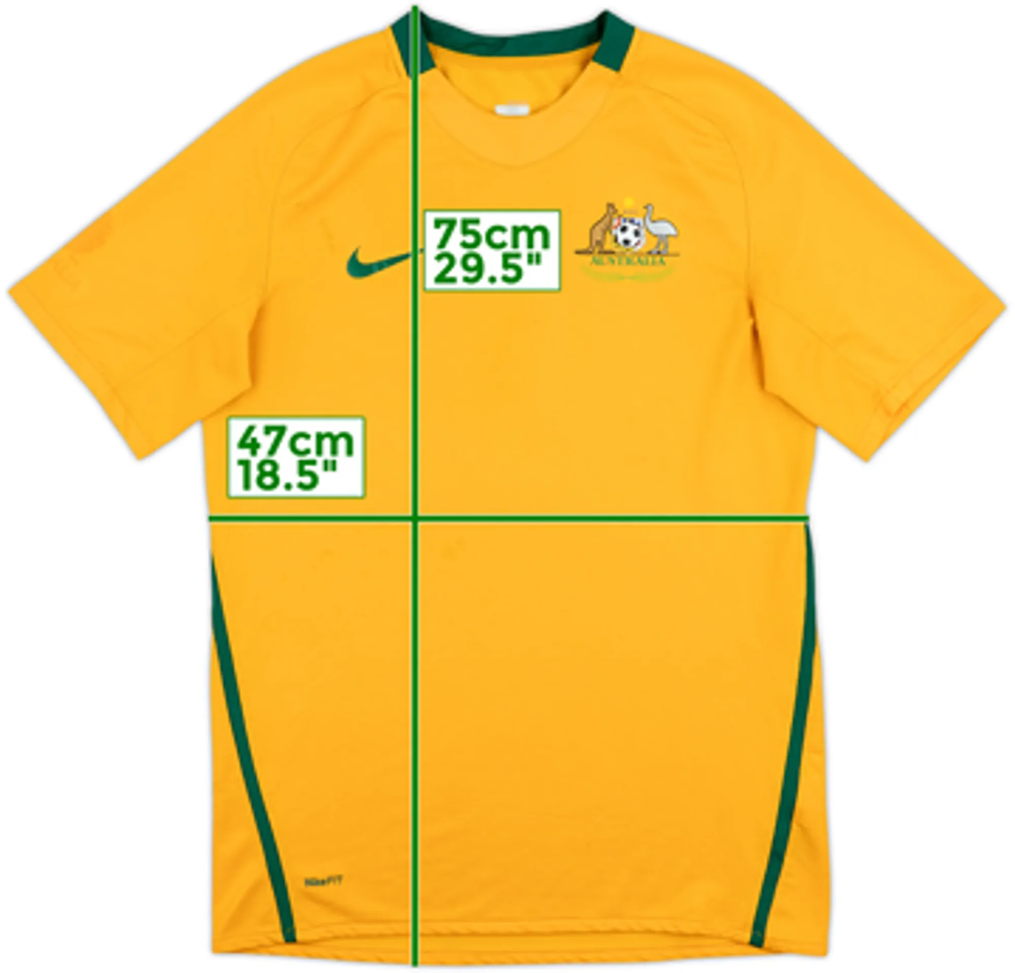 2008-10 Australia Home Shirt - 4/10 - (S)