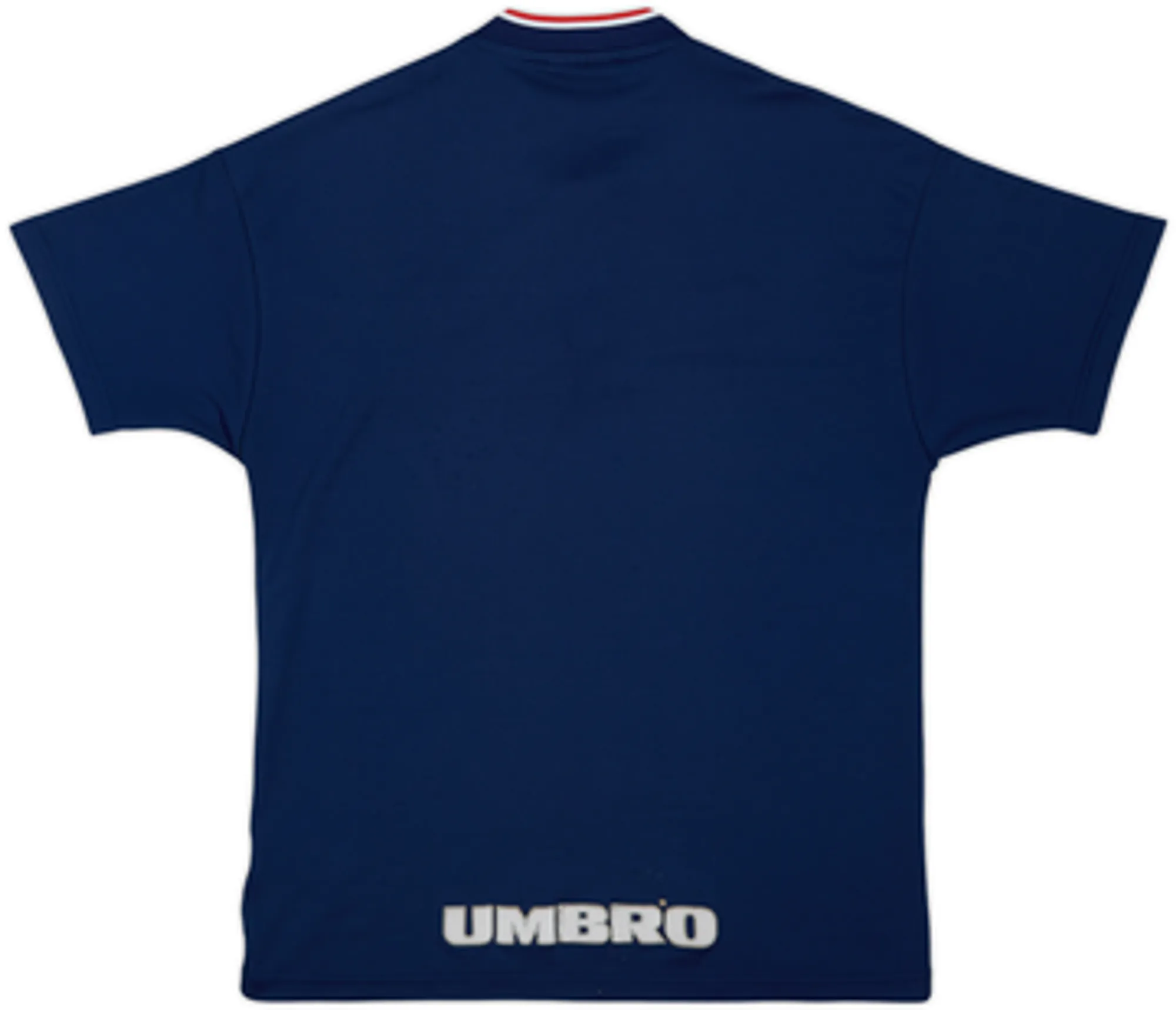 1998-00 England Umbro 1/4 Zip Polo Shirt - 7/10 - (L)