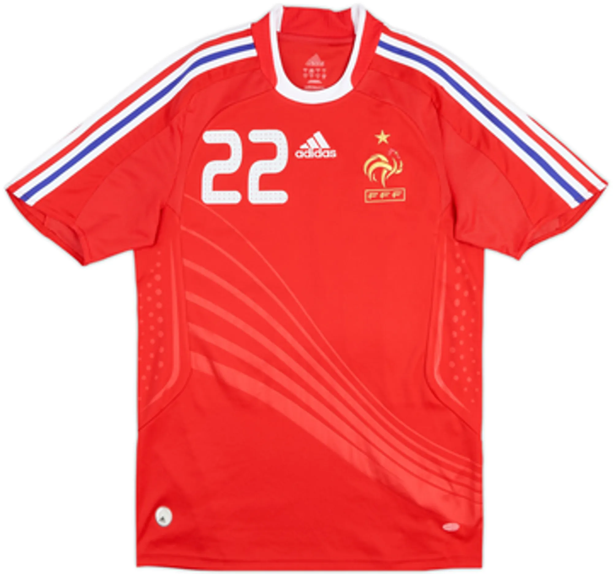 2007-08 France Away Shirt Ribery #7 - 6/10 - (S)