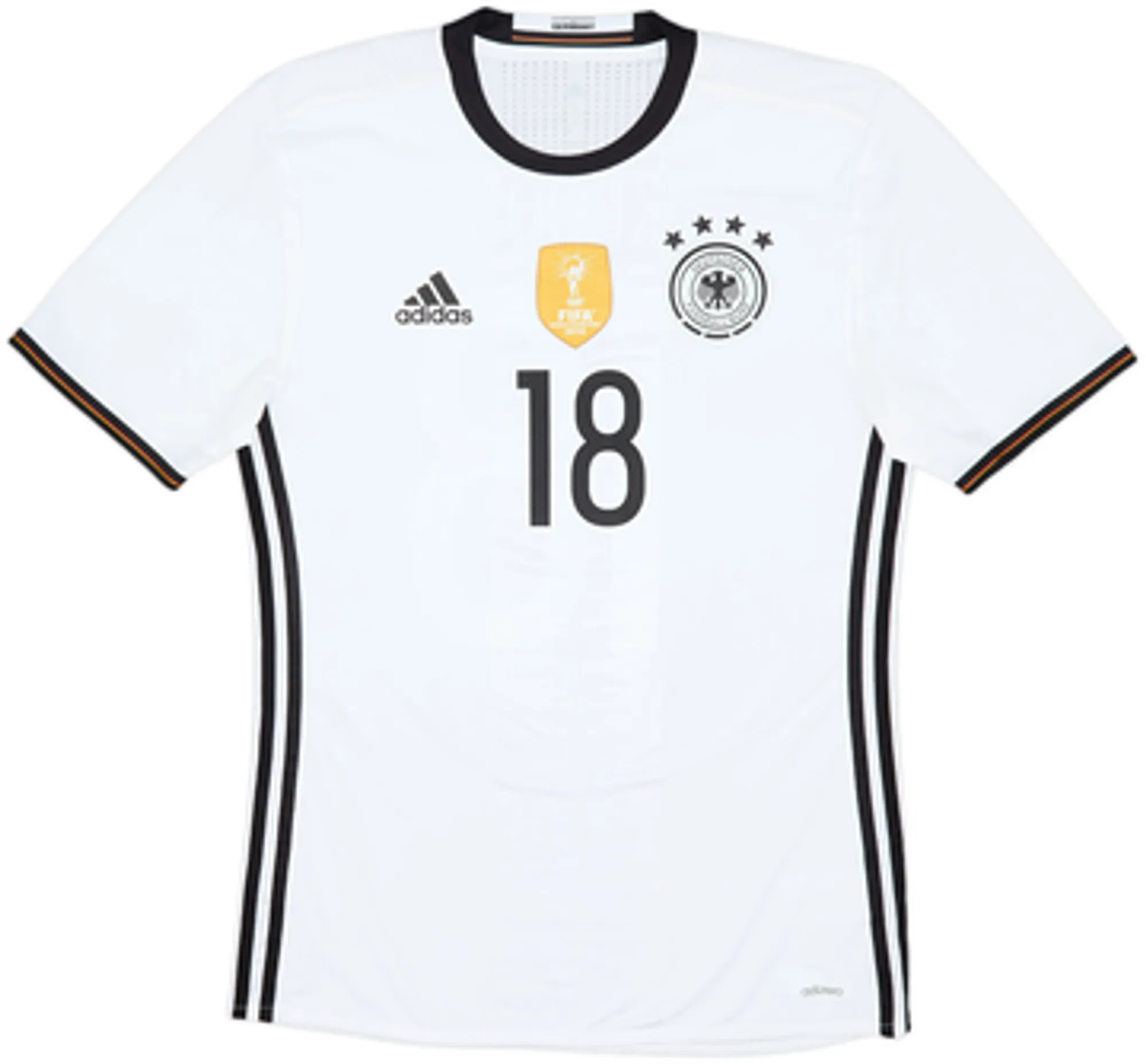 2015-16 Germany Authentic Home Shirt Kroos #18 - 9/10 - (M)