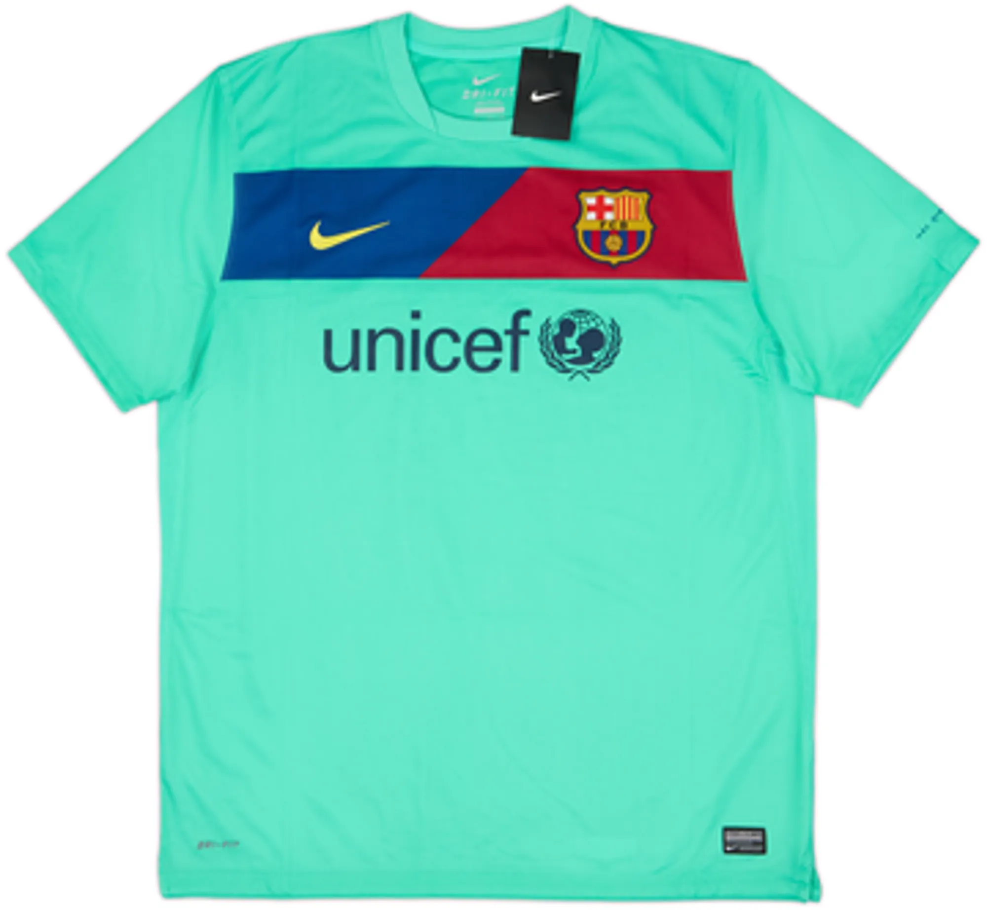 2010-11 Barcelona Authentic Away Shirt David Villa #7 (XL)