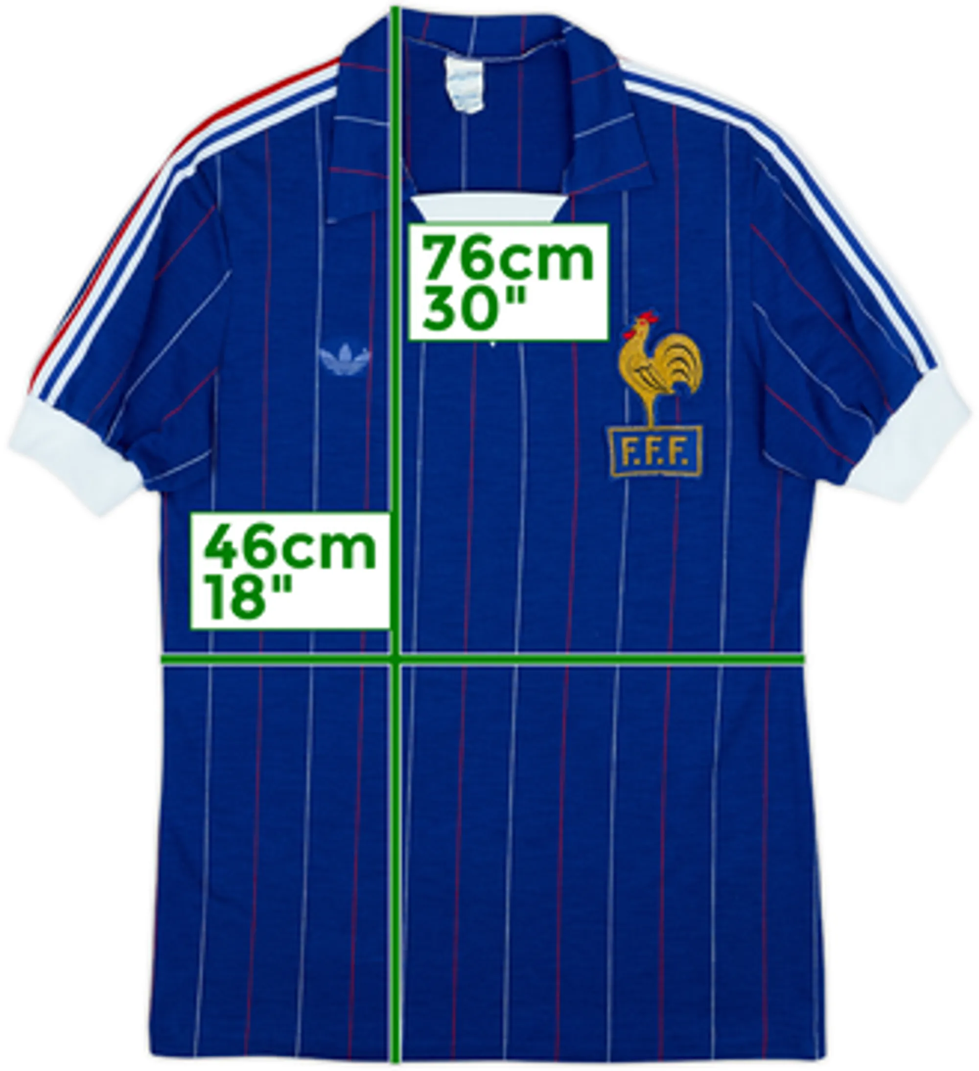 1980-82 France Home Shirt - 8/10 - (M)