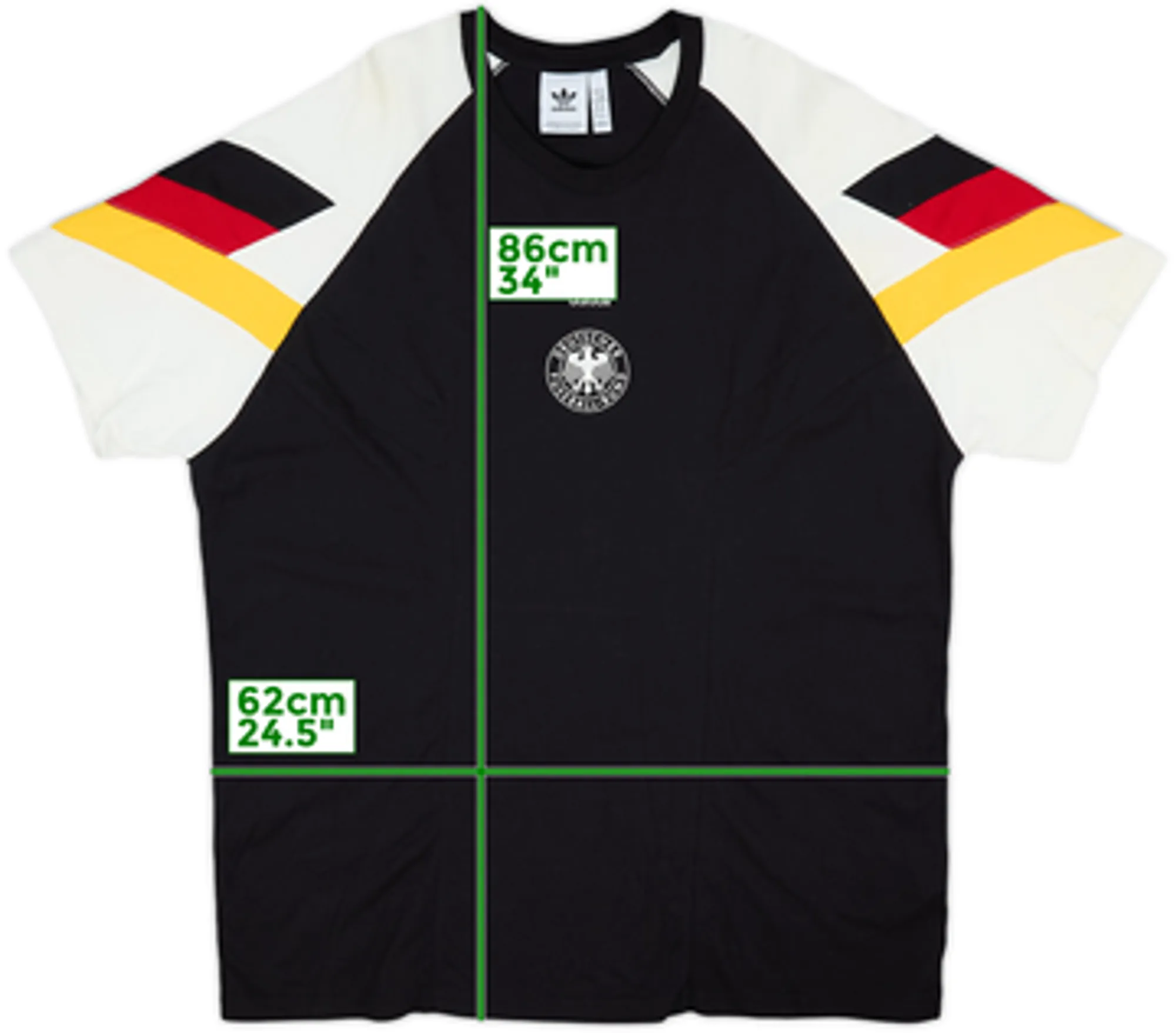 2024-26 Germany adidas Originals Cotton Tee - 9/10 - (XXL)