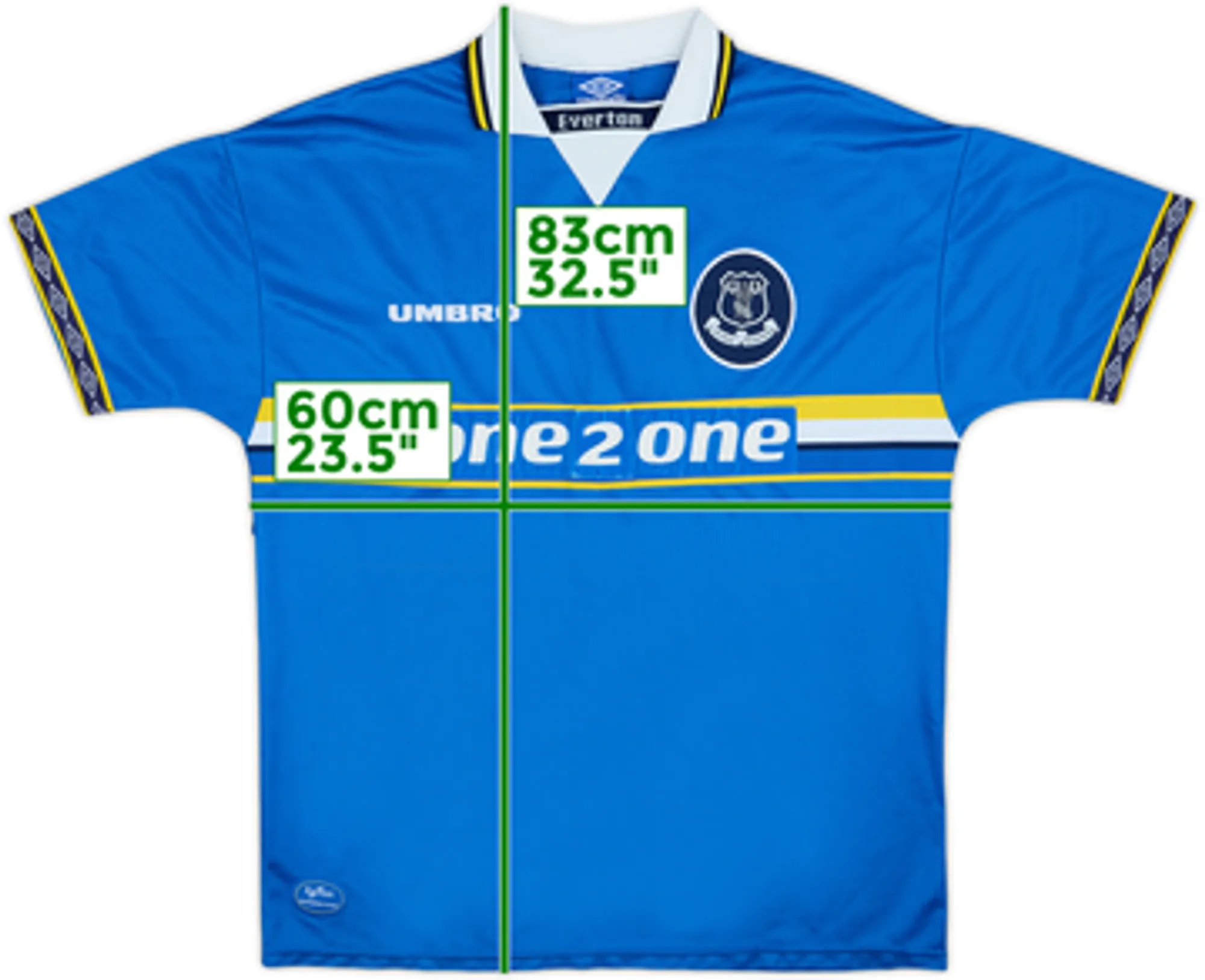 1997-99 Everton Home Shirt - 8/10 - (XL)