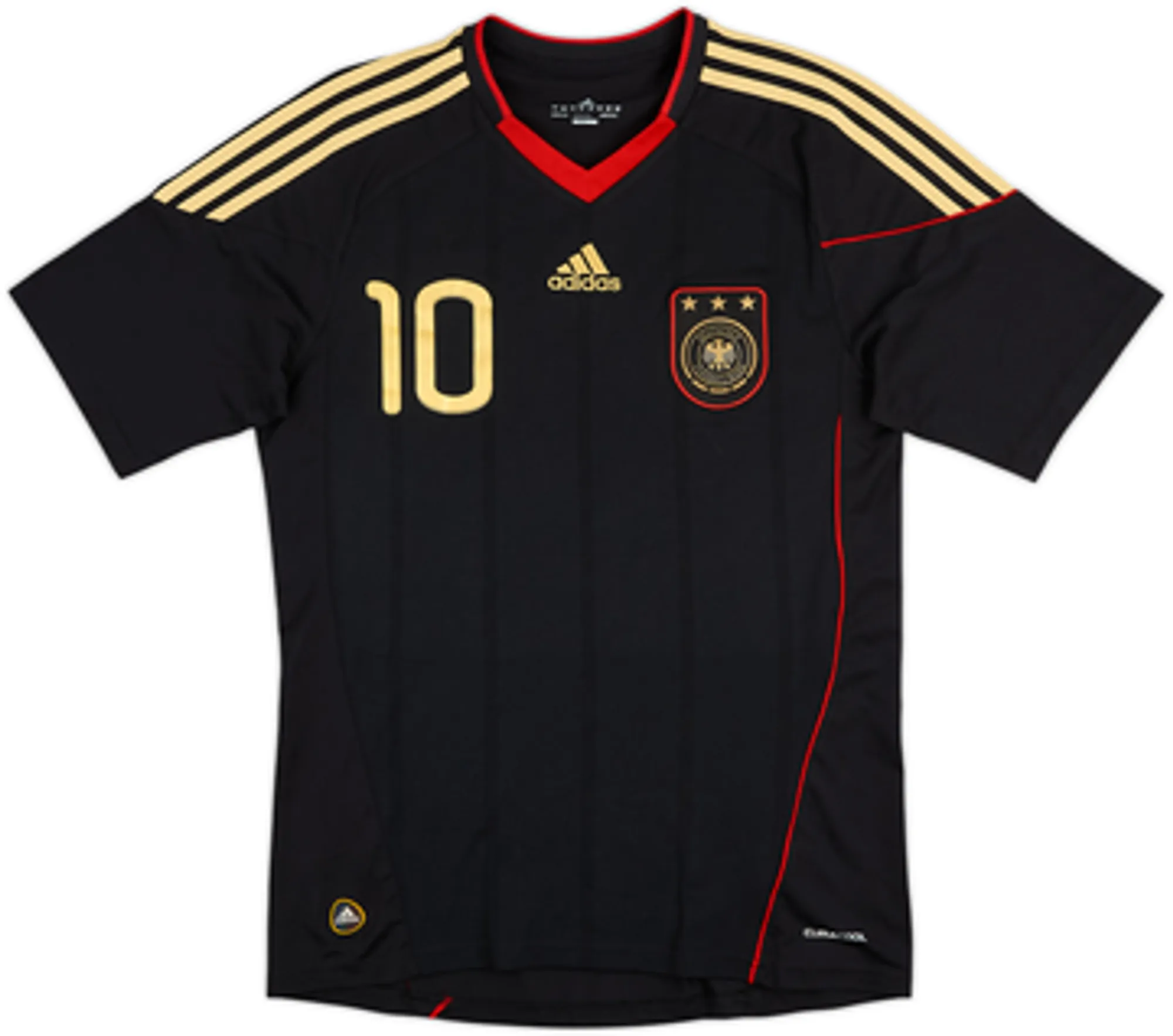2010-11 Germany Away Shirt Podolski #10 - 6/10 - (S)