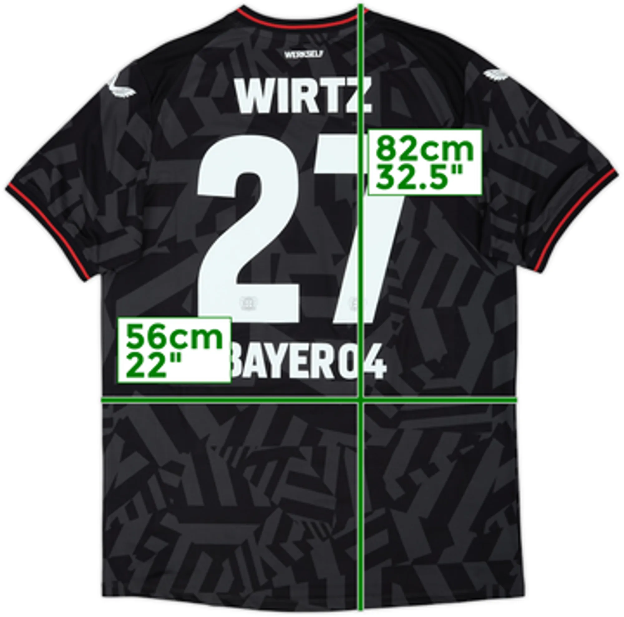 2022-23 Bayer Leverkusen Pro Away Shirt Wirtz #27 - 10/10 - (L)