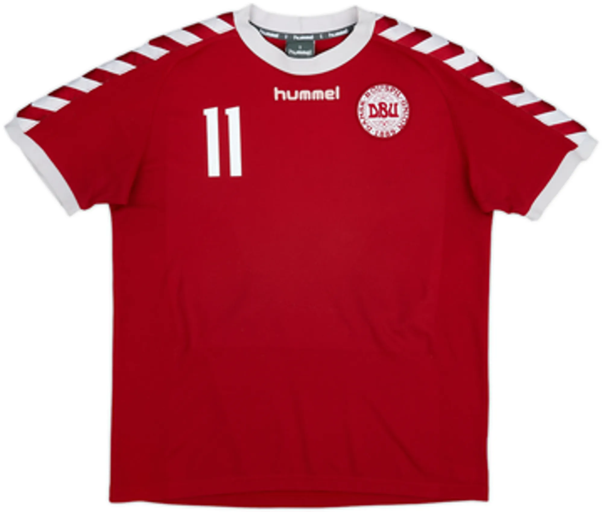 2002-03 Denmark Home Shirt Sand #11 - 6/10 - (M/L)