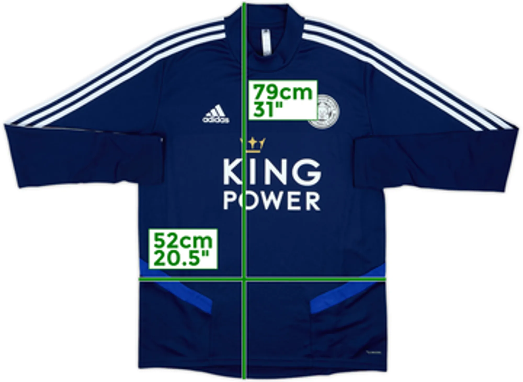 2019-20 Leicester adidas Training Top - 8/10 - (L)