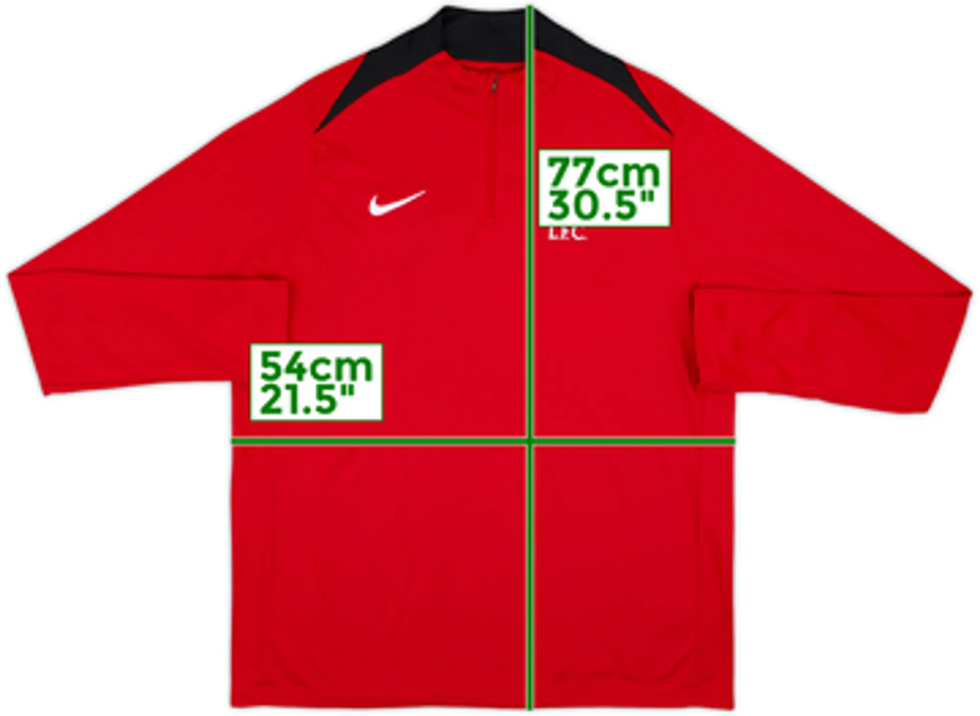 2024-25 Liverpool 1/4 Zip Drill Top - 8/10 - (XL)