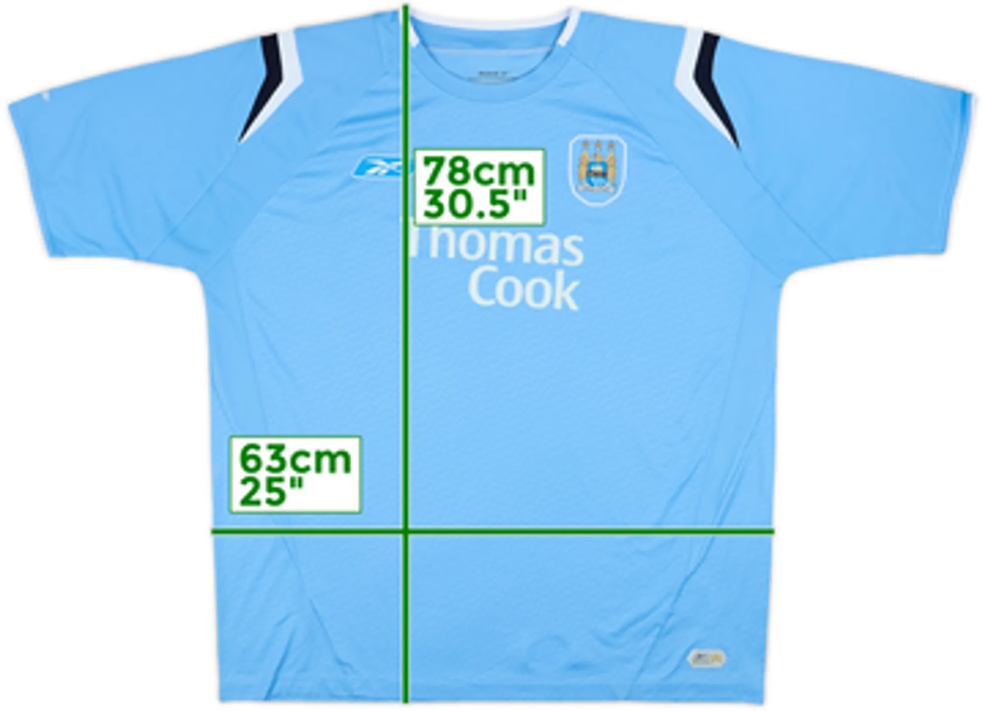 2004-05 Manchester City Home Shirt - 8/10 - (XL)