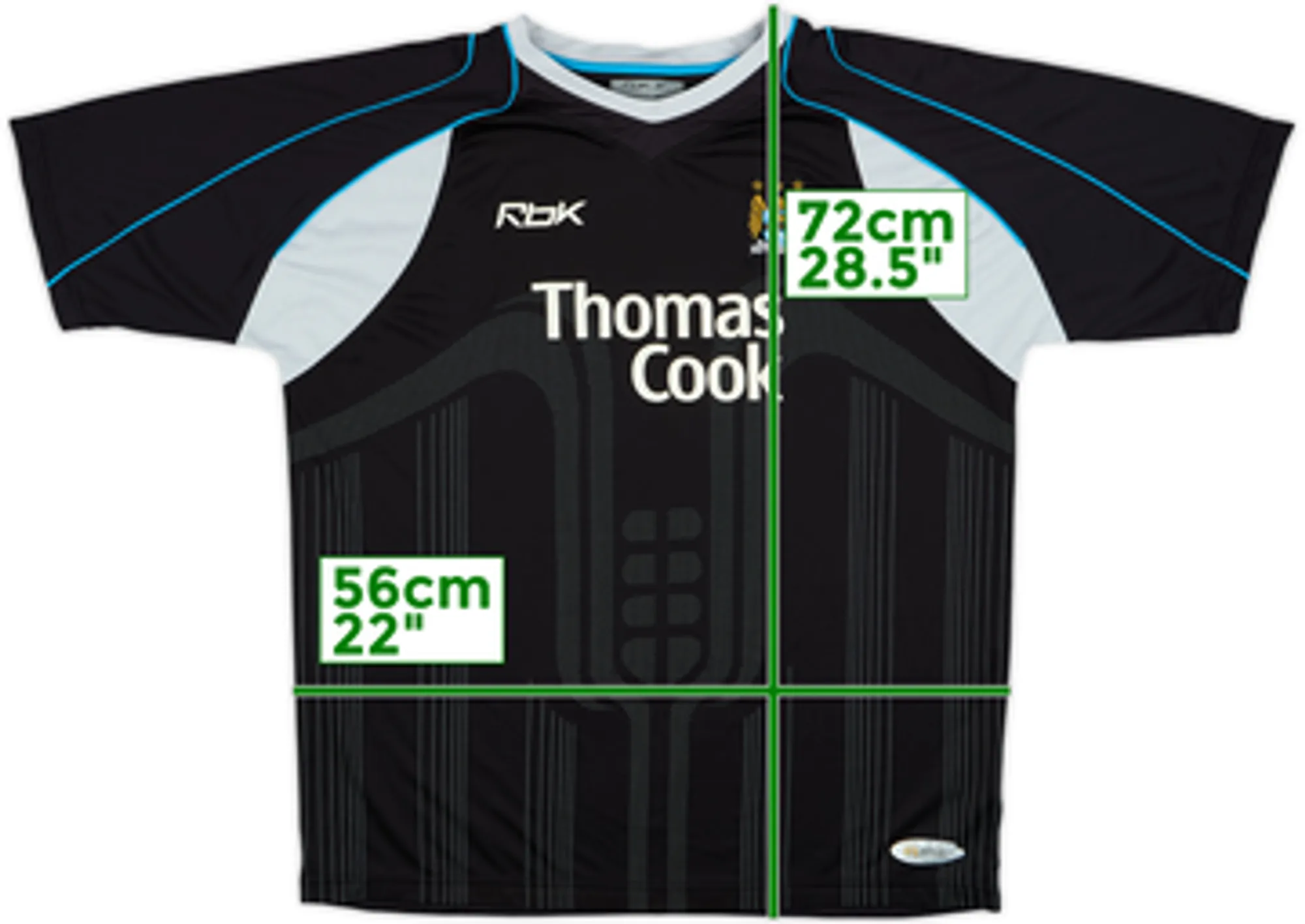 2006-07 Manchester City Away Shirt - 8/10 - (XL)