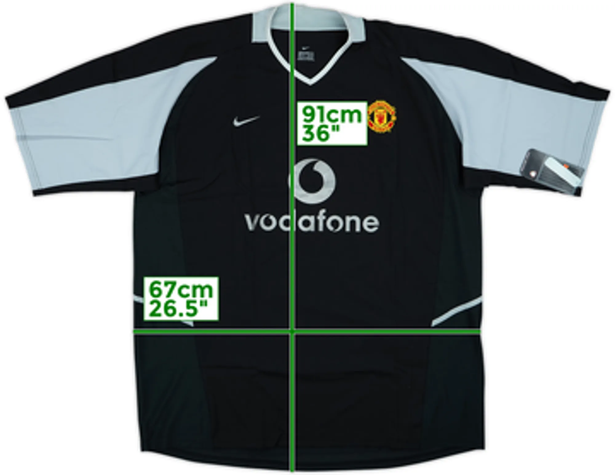 2002-04 Manchester United GK S/S Shirt (3XL)