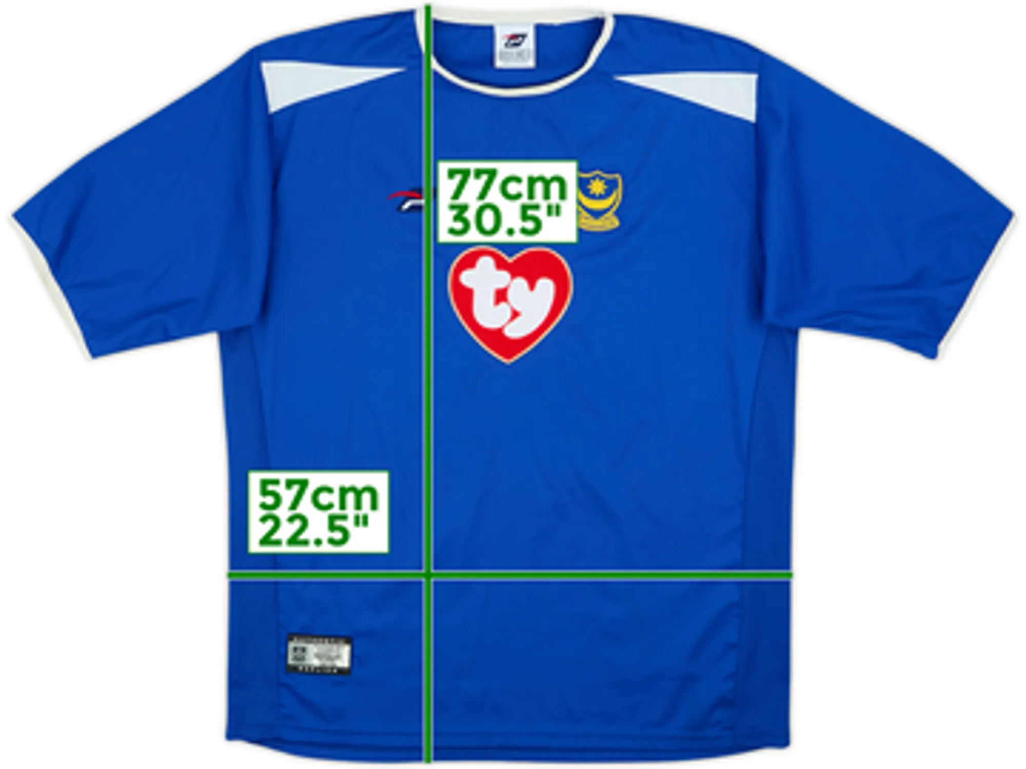 2003-05 Portsmouth Home Shirt - 8/10 - (L)