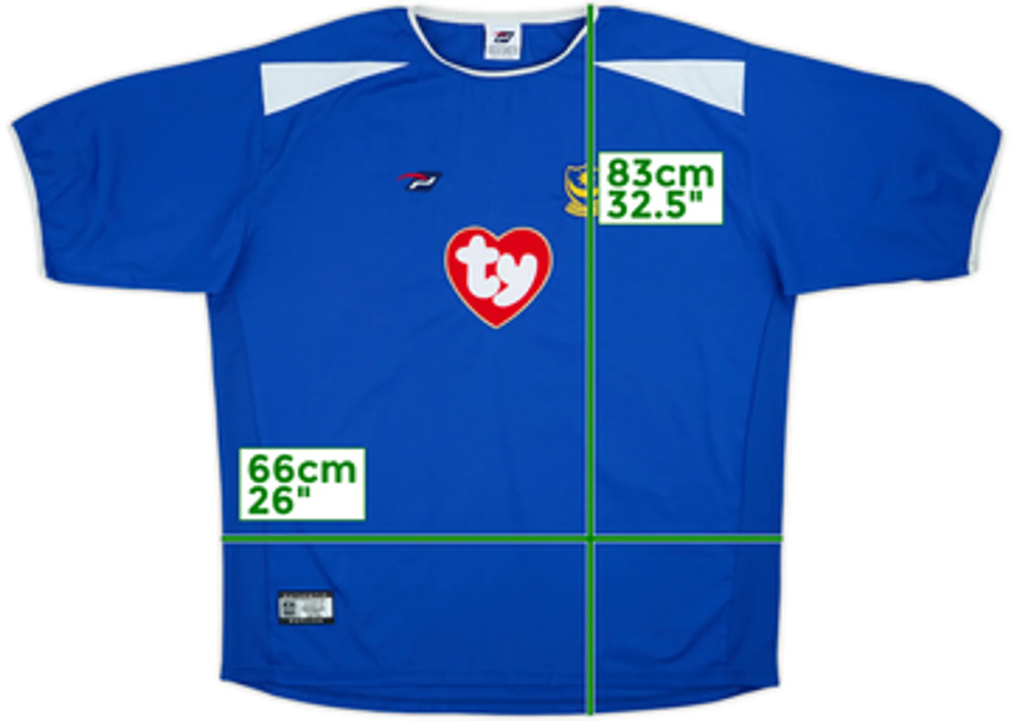 2003-05 Portsmouth Home Shirt - 9/10 - (XXL)