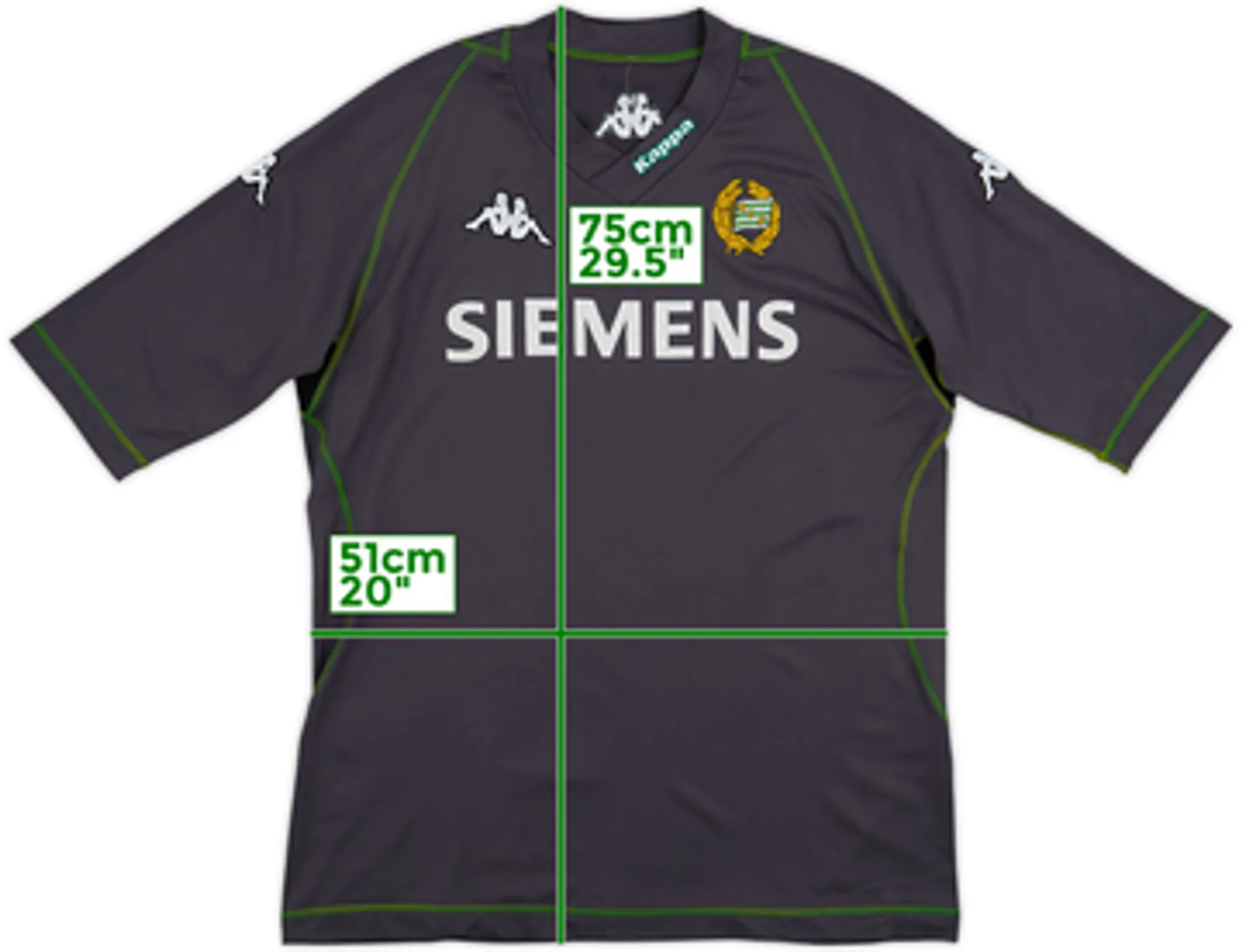 2005-06 Hammarby Staff Issue Kappa Training Shirt GC - 5/10 - (XL)