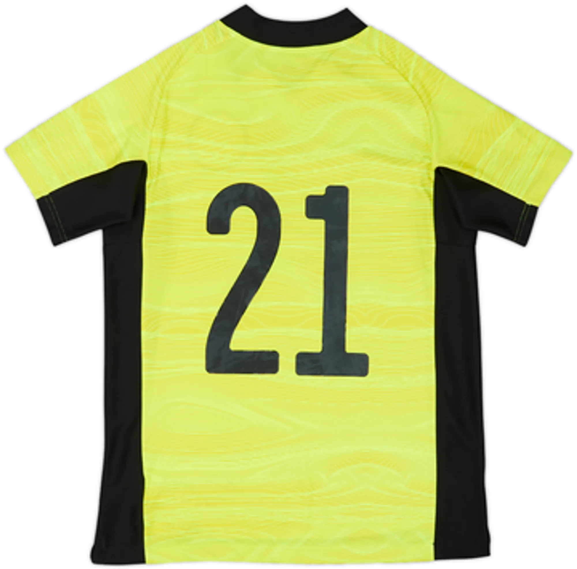 2021-22 Scotland Womens Player Issue GK S/S Shirt #21 - 10/10 - (L)