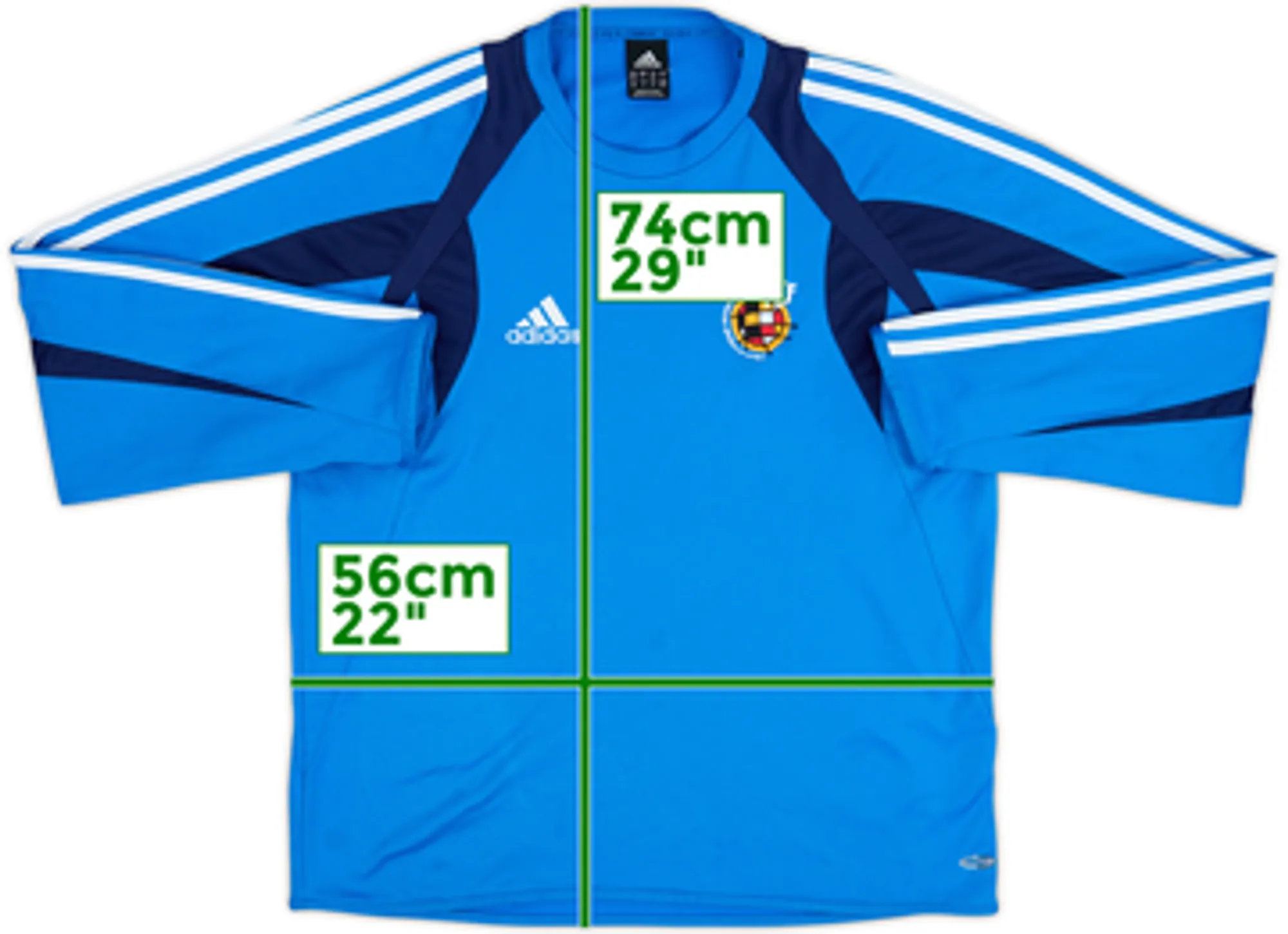 2004-05 Spain adidas Sweat Top - 7/10 - (M/L)
