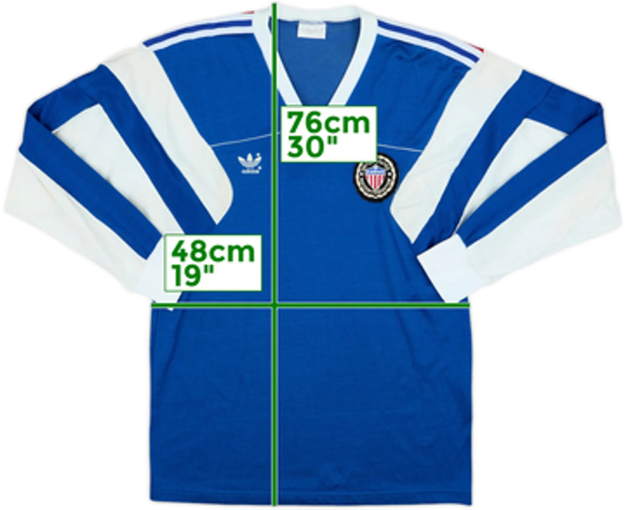 1990-92 USA Away L/S Shirt - 8/10 - (M)