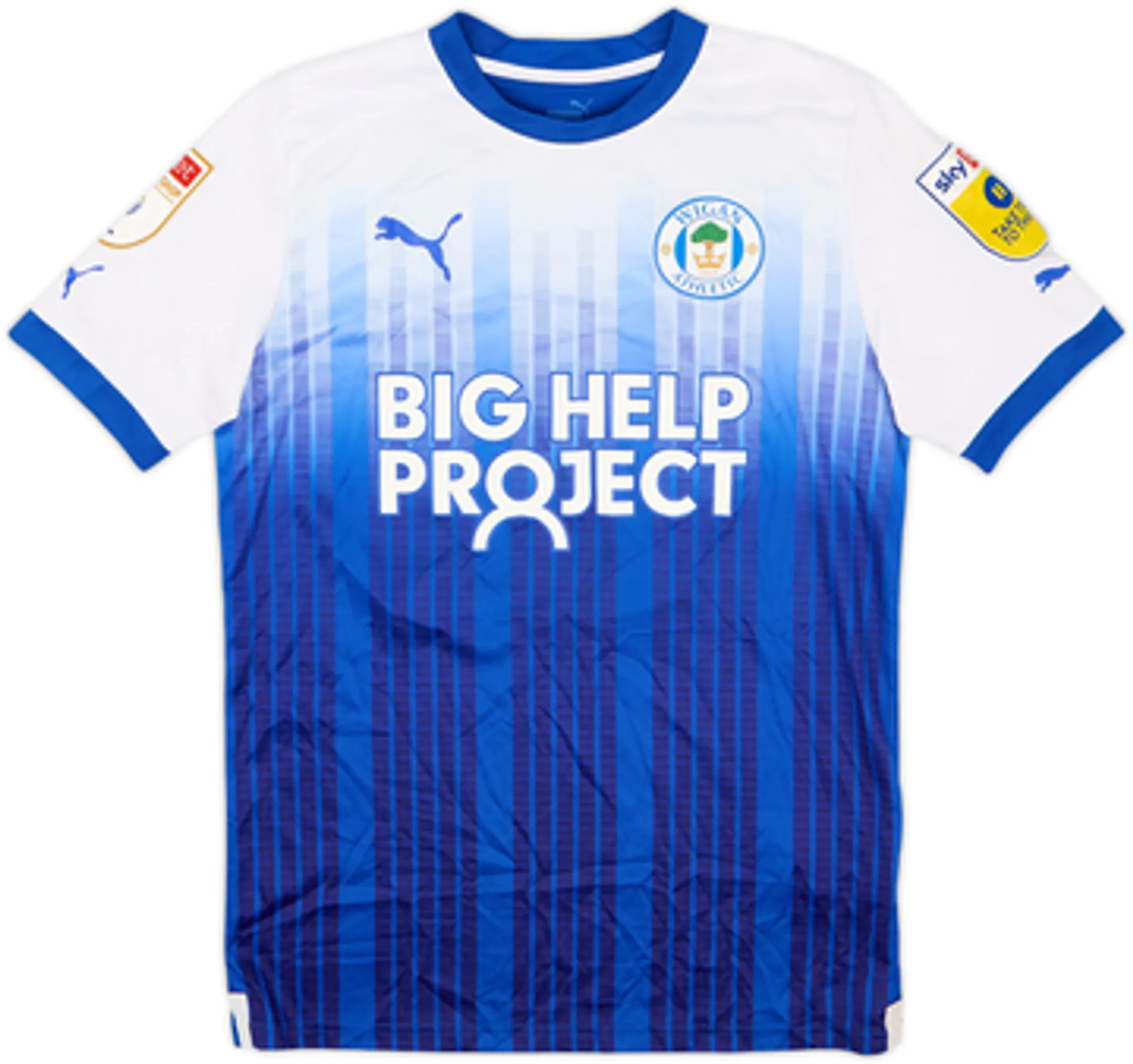 2022-23 Wigan Home Shirt Elliot #18 - 6/10 - (S)
