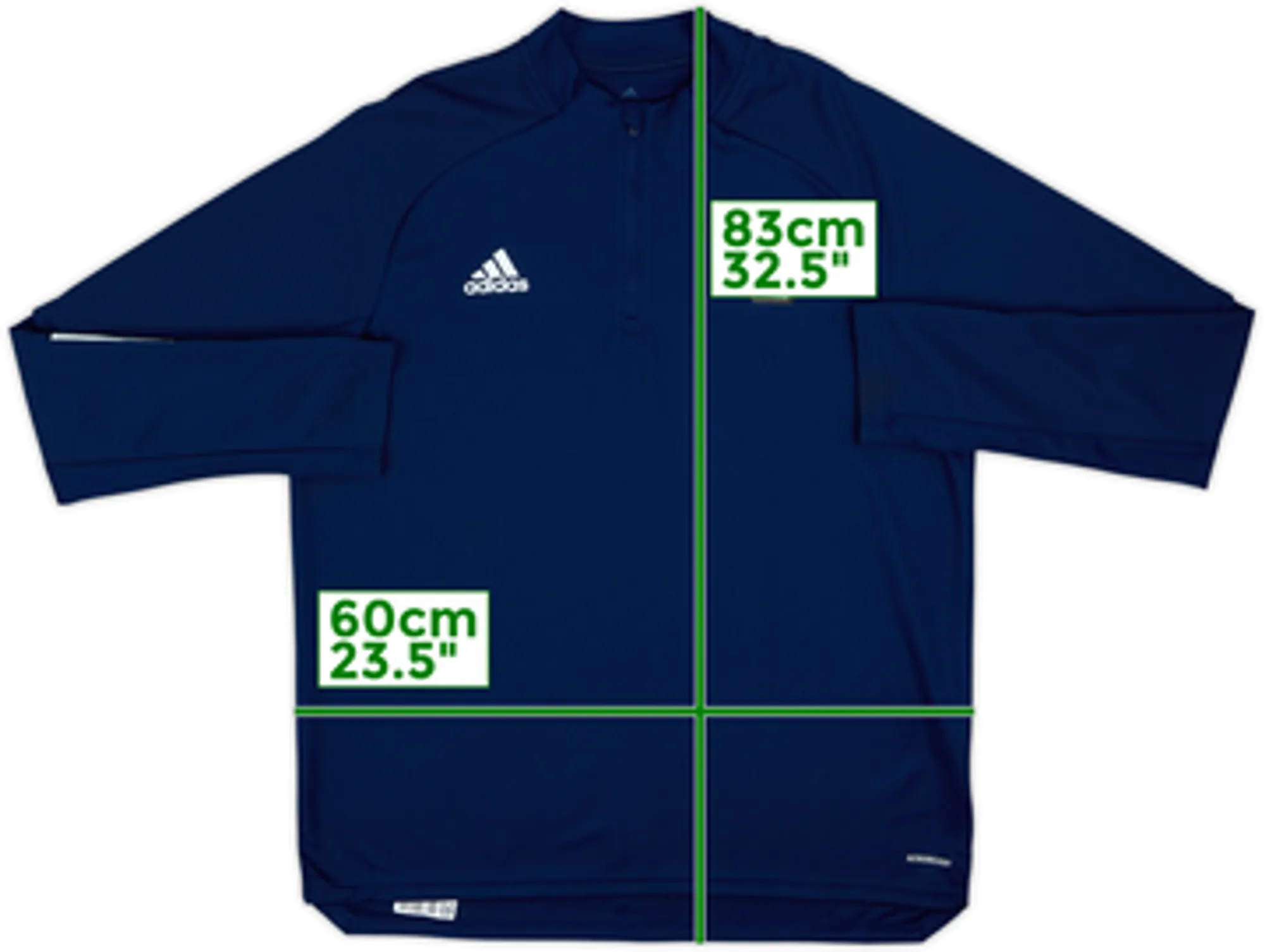 2019-20 Wolves adidas 1/4 Zip Training Top - 8/10 - (XL)