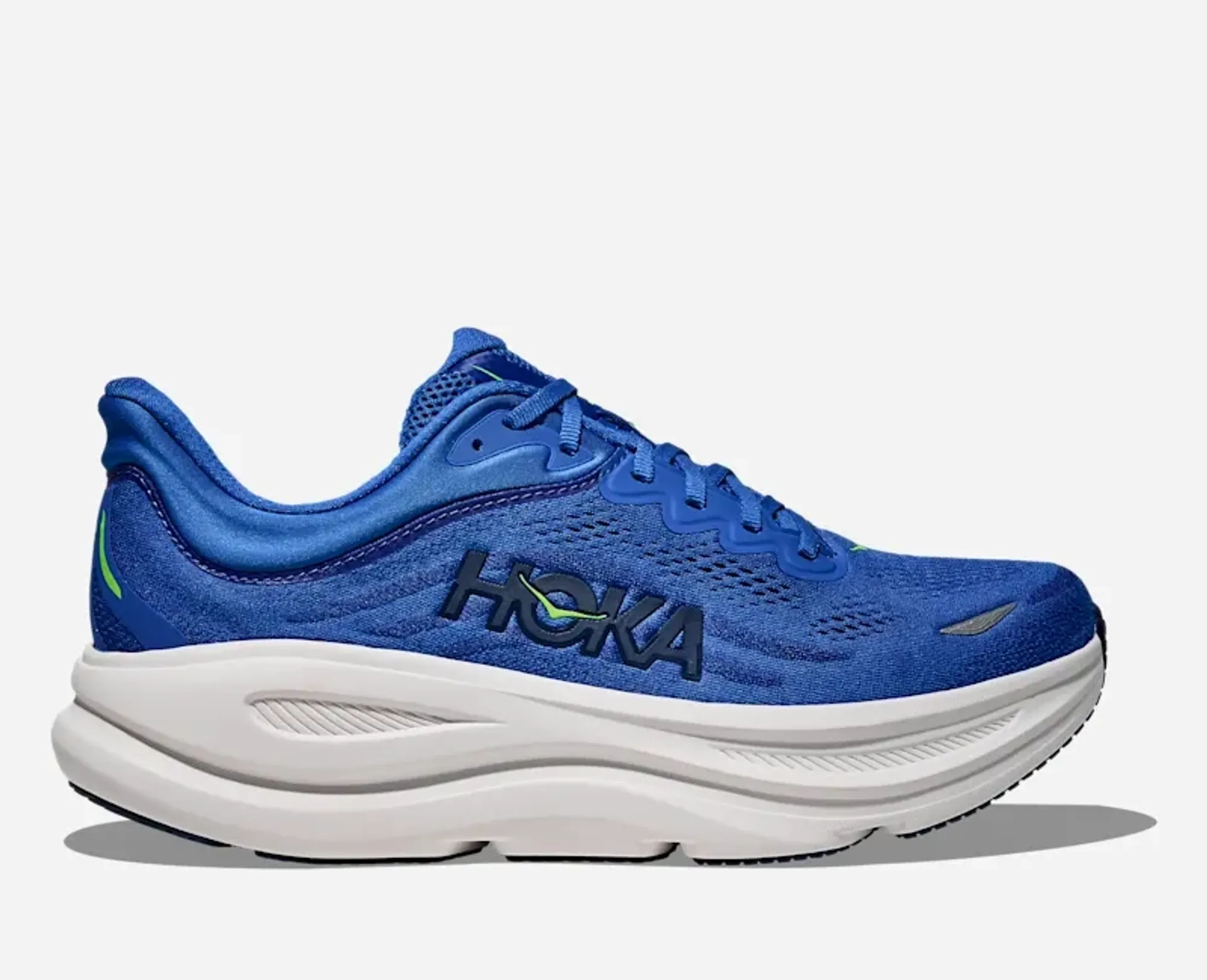 Hoka Men's Bondi 9 Road Running Shoes In Cobalt Blue/Ultramarine