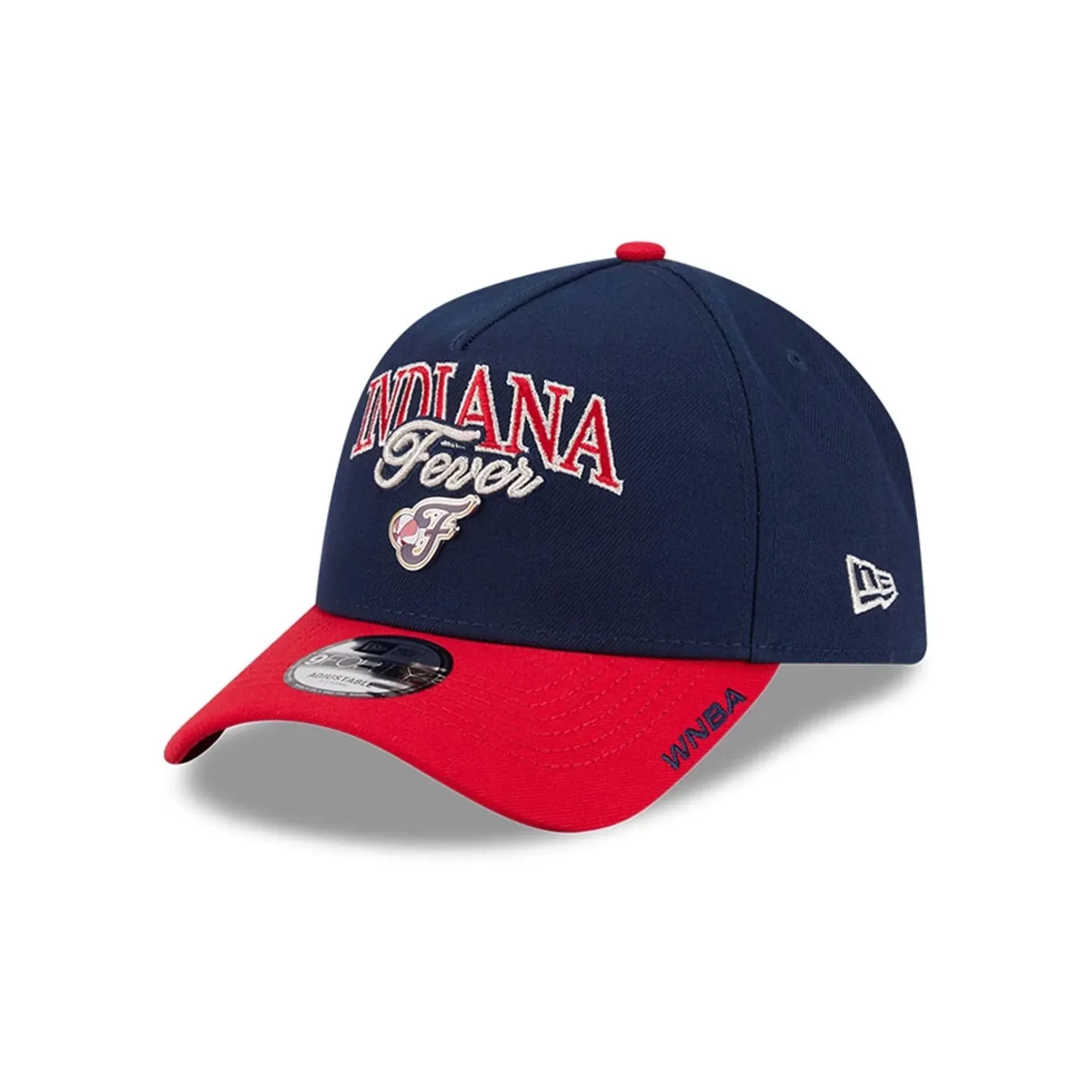 Indiana Fever WNBA Tip Off 2026 Navy 9FORTY A-Frame Adjustable Cap New Era Cap adult unisex