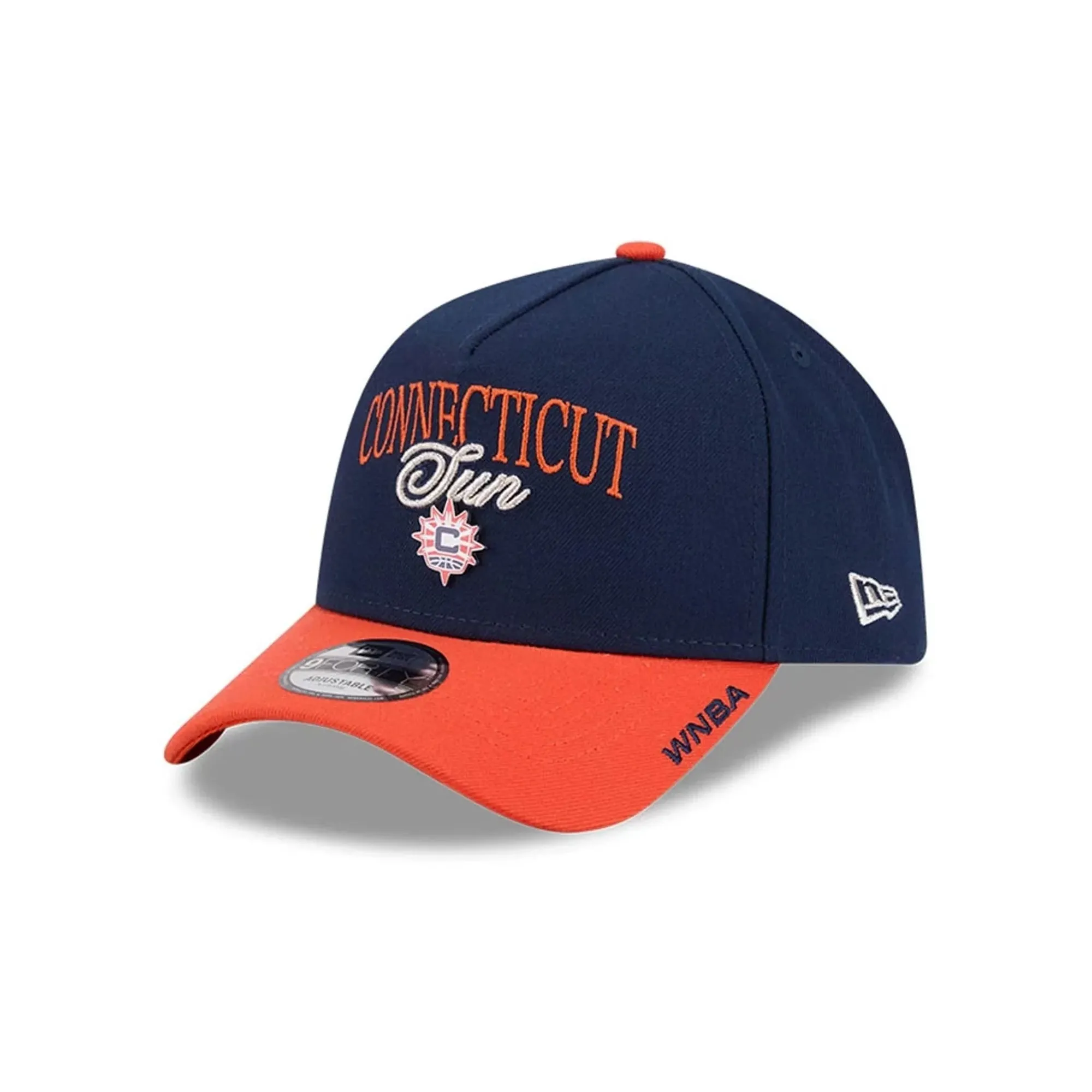 Connecticut Sun WNBA Tip Off 2026 Navy 9FORTY A-Frame Adjustable Cap New Era Cap adult unisex