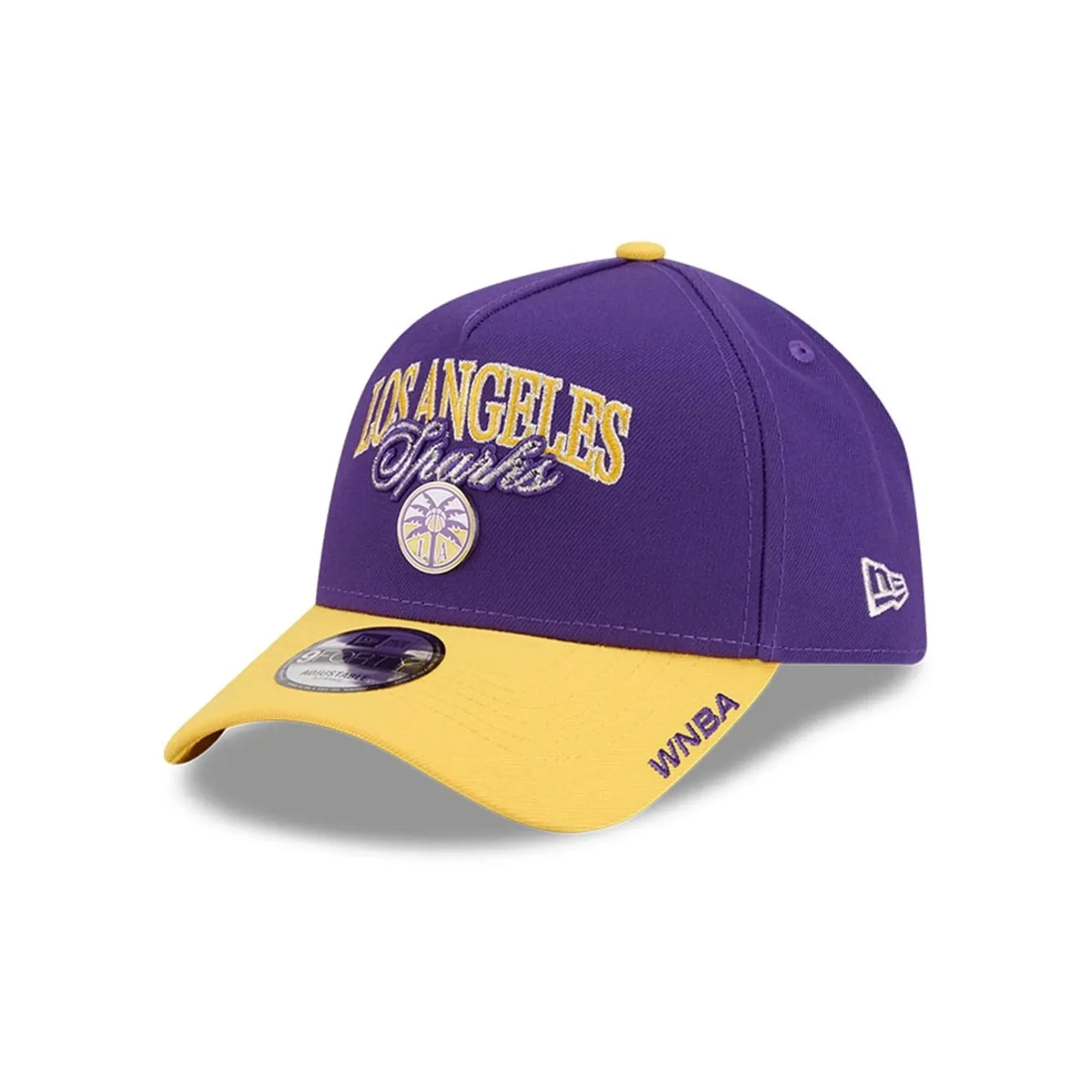 LA Sparks WNBA Tip Off 2026 Purple 9FORTY A-Frame Adjustable Cap New Era Cap adult unisex