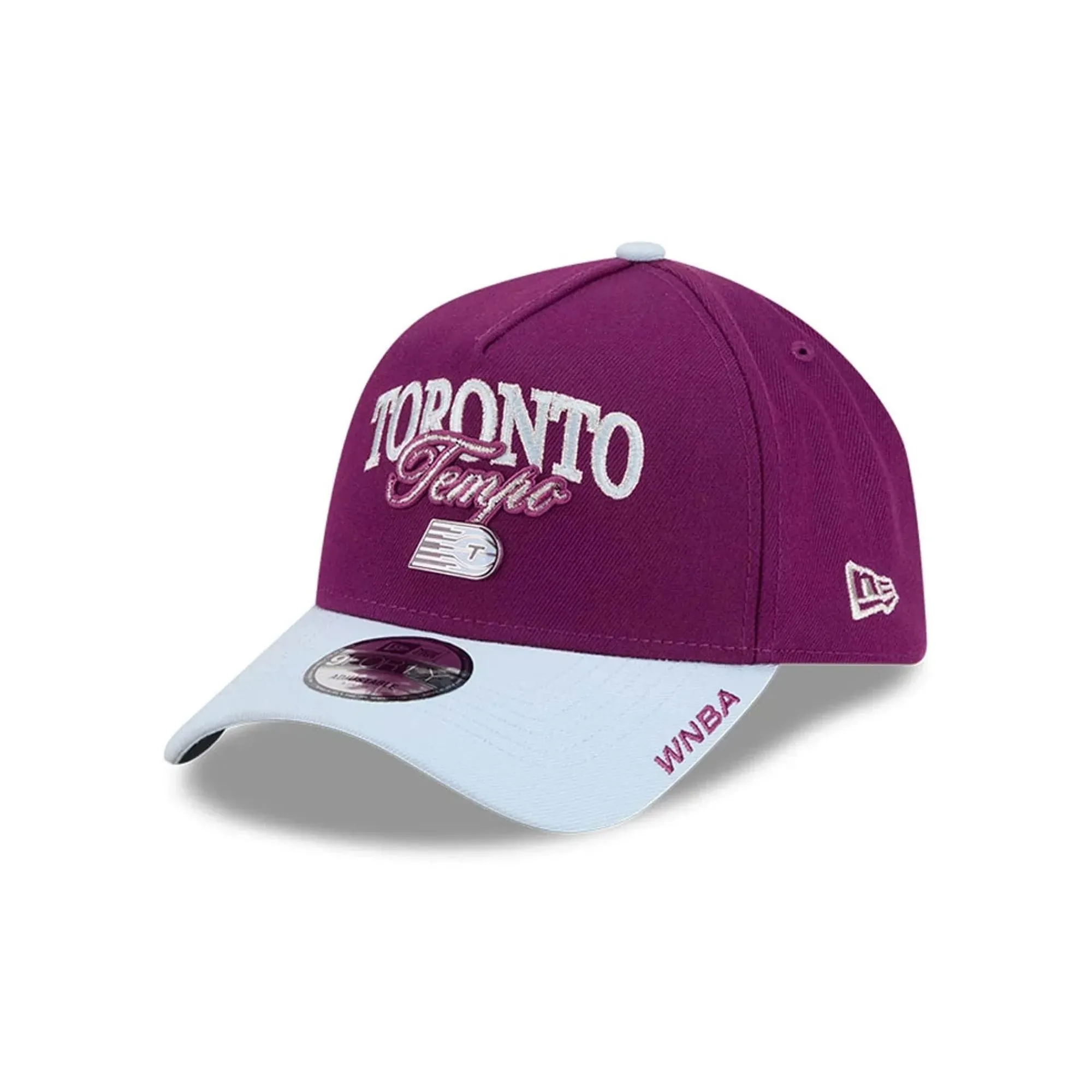 Toronto Tempo WNBA Tip Off 2026 Dark Red 9FORTY A-Frame Adjustable Cap New Era Cap adult unisex