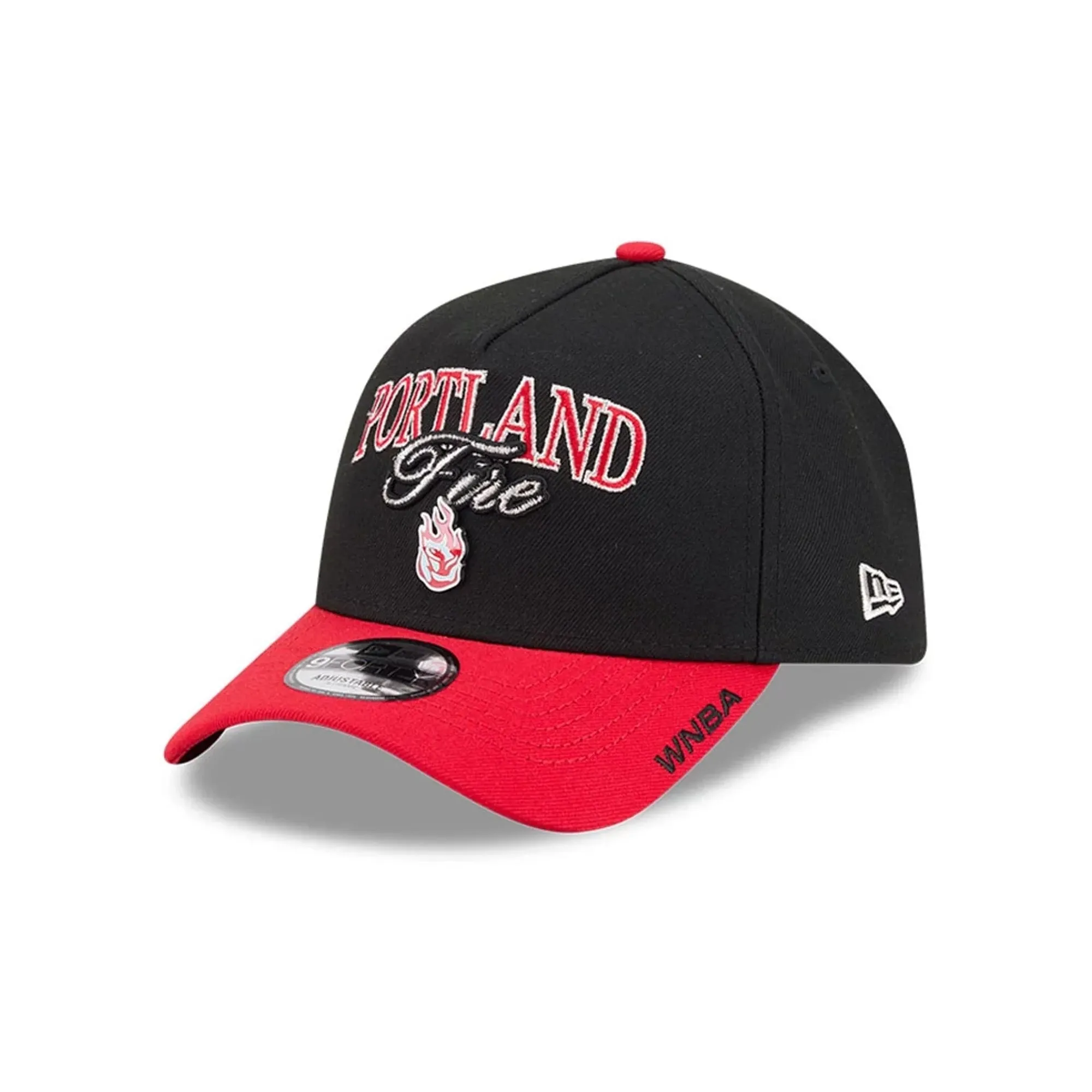 WNBA Portland Fire Tip Off 2026 Red 9FORTY A-Frame Adjustable Cap New Era Cap adult unisex
