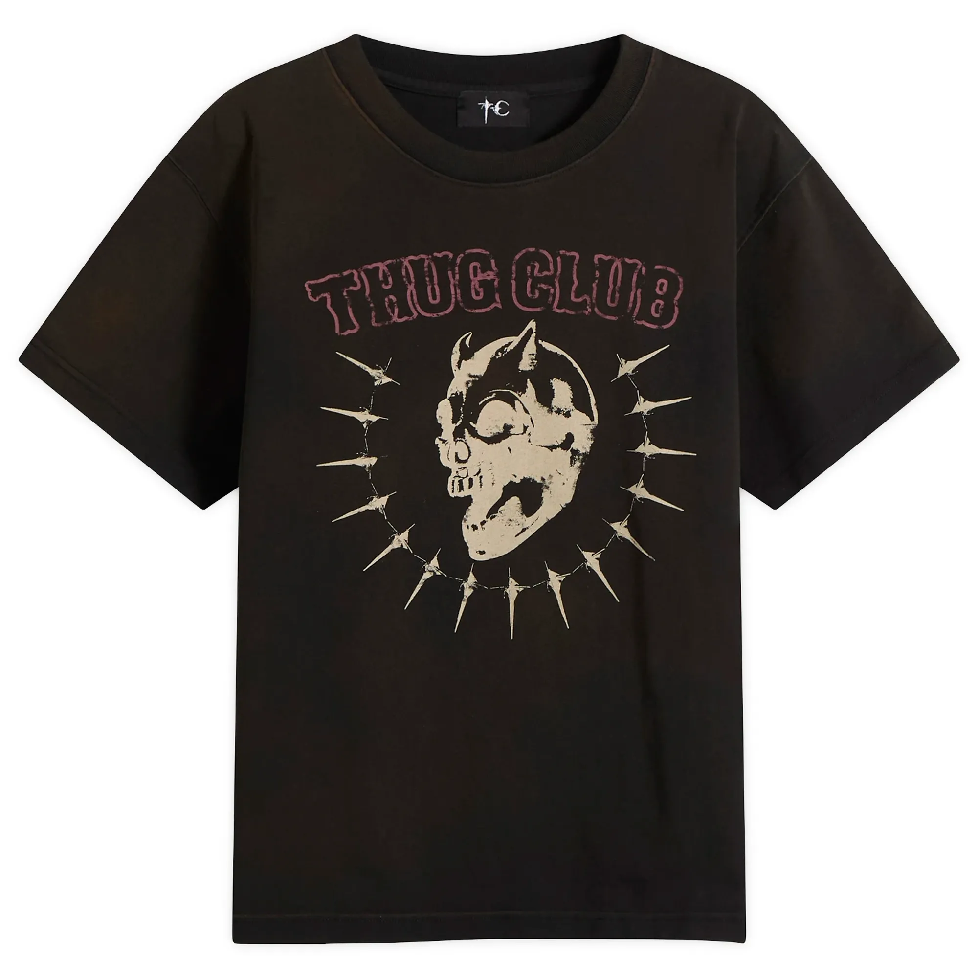 Thug Club Men's Graphic Logo T-Shirt Black