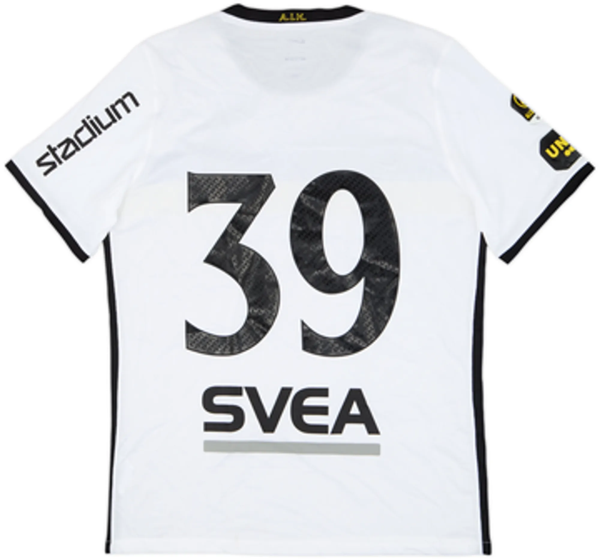 2022 AIK Stockholm Player Issue Away Shirt #39 - 8/10 - (L)