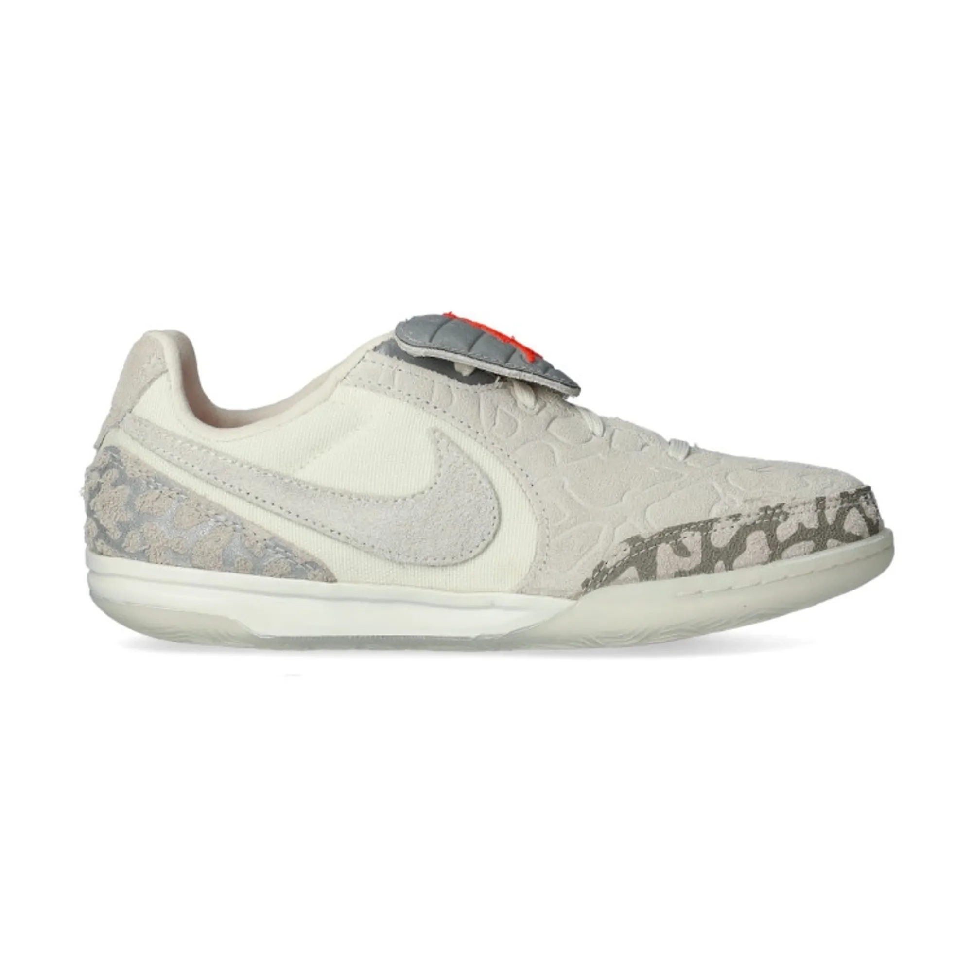 Nike Tiempo Streetgato Ic Infra-Red X Jordan - Grey/White/Red Kids Limited Edition - ['Grey']