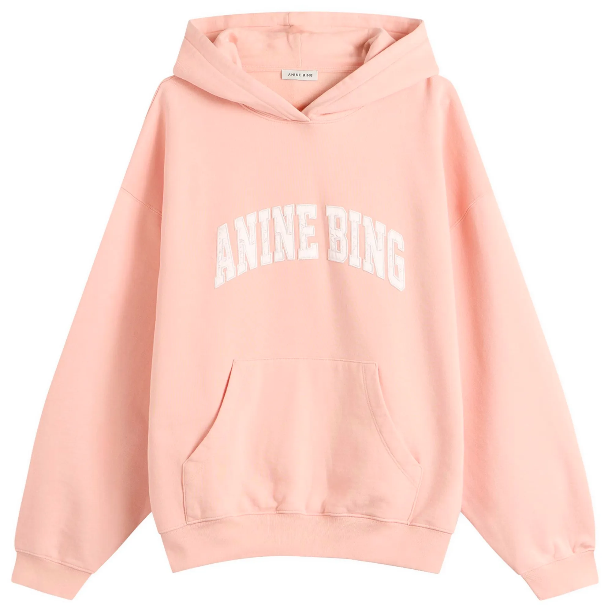 Anine Bing Women's Harvey Hoodie Coral Pink