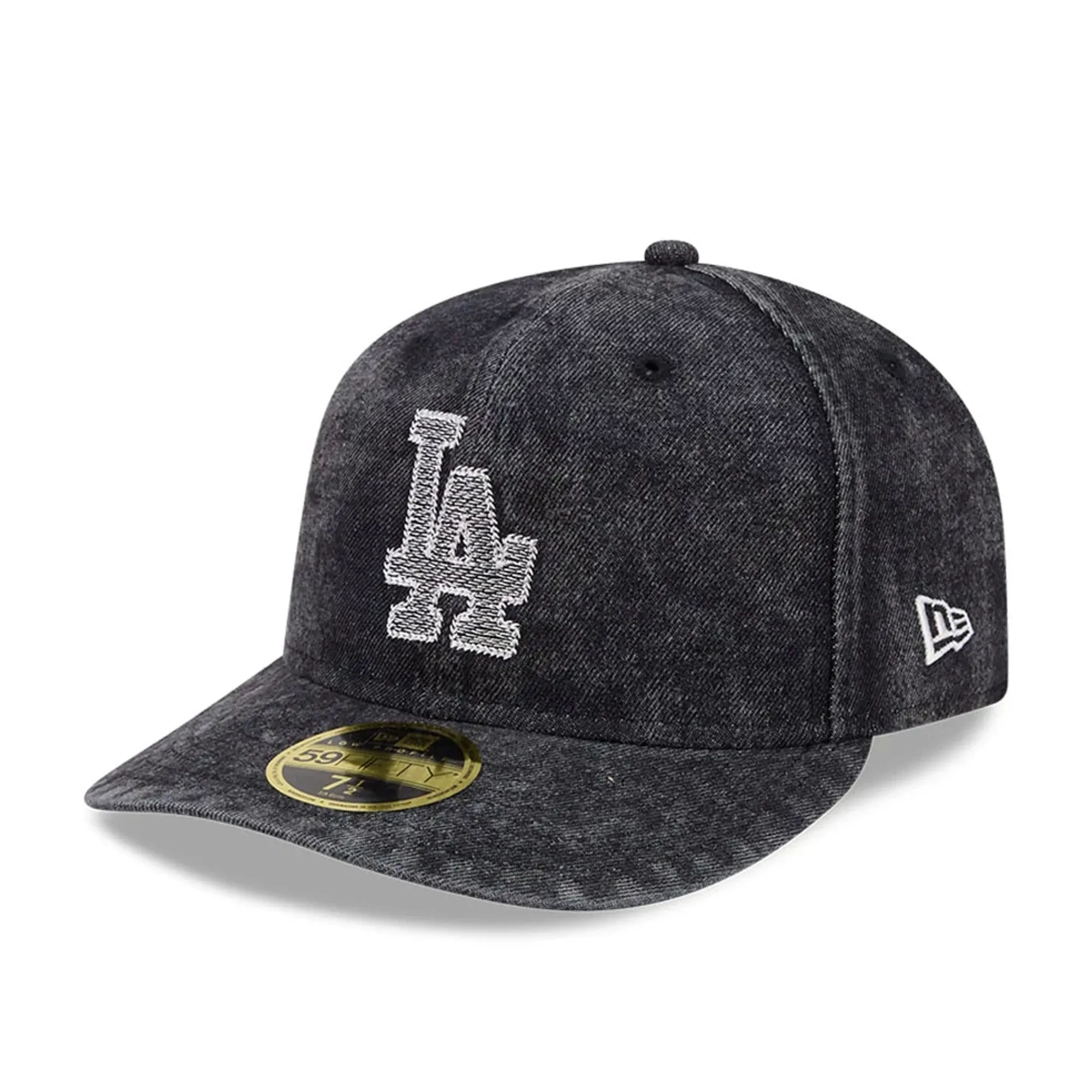 LA Dodgers MLB 59FIFTY Day Black Low Profile 59FIFTY Fitted Cap New Era Cap adult unisex