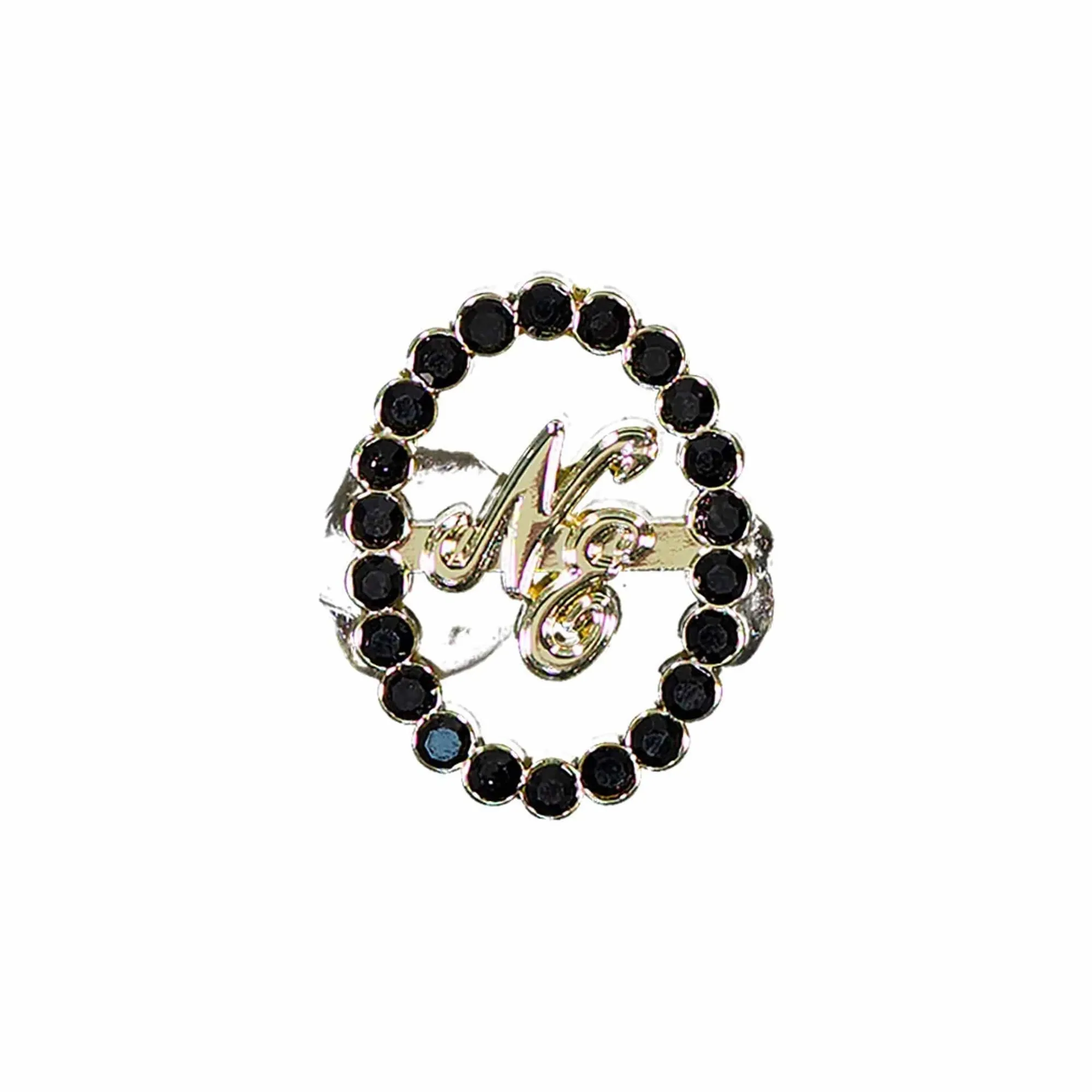 New Era 59FIFTY Day Diamond Catch Closure Black Pin Badge adult unisex