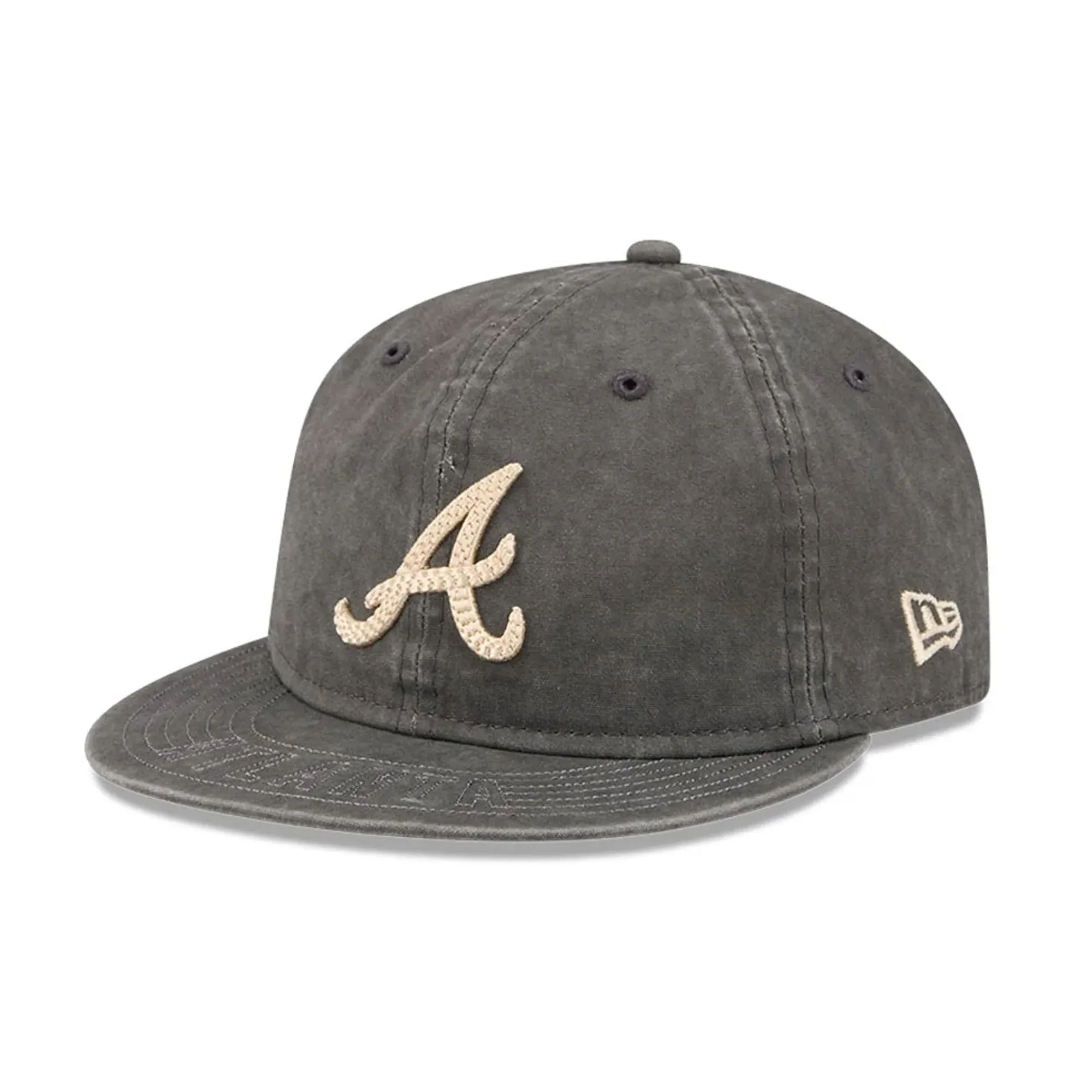 Atlanta Braves MLB 59FIFTY Day Black Retro Crown 59FIFTY Fitted Cap New Era Cap adult unisex