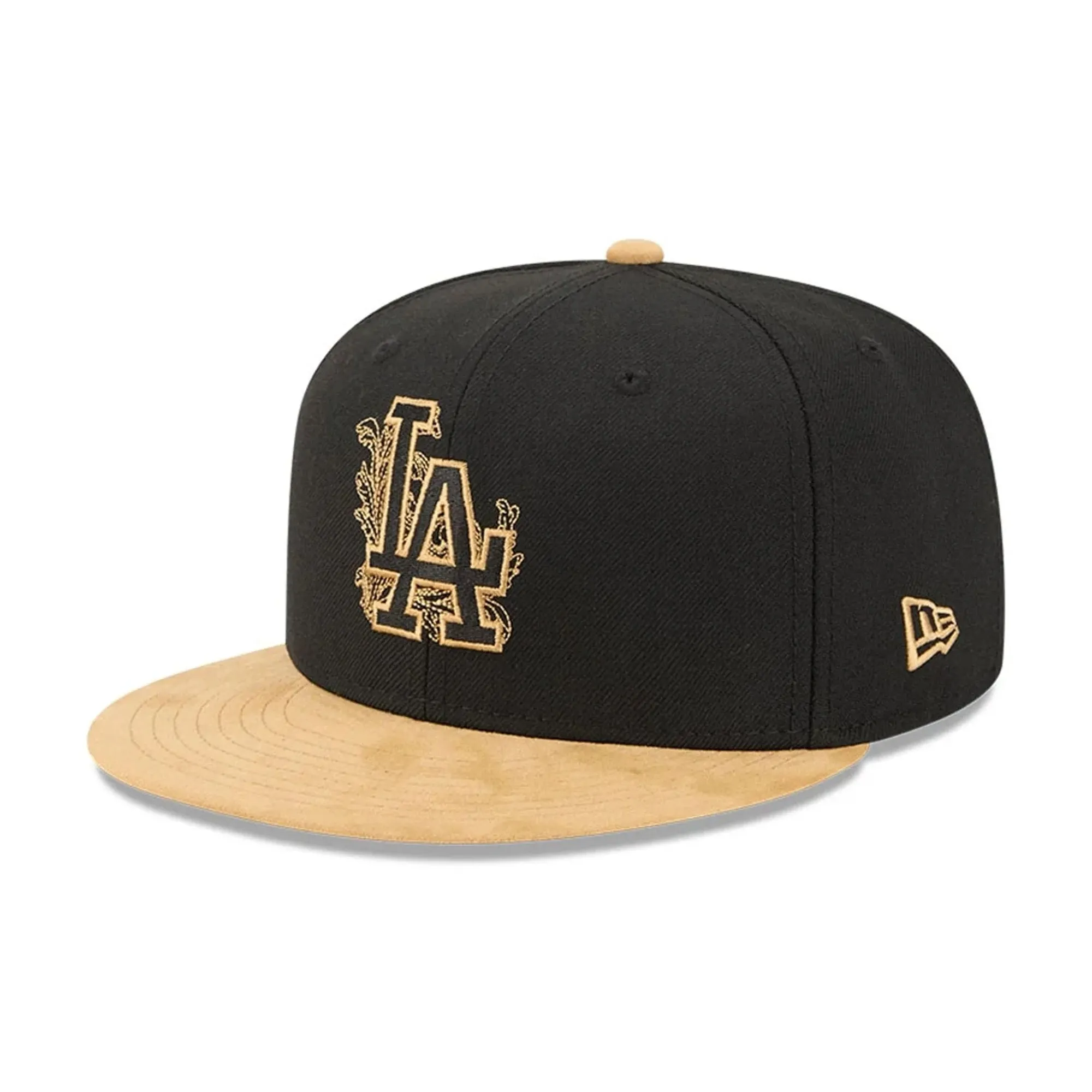 LA Dodgers MLB 59FIFTY Day Fauna Black 59FIFTY Fitted Cap New Era Cap adult unisex
