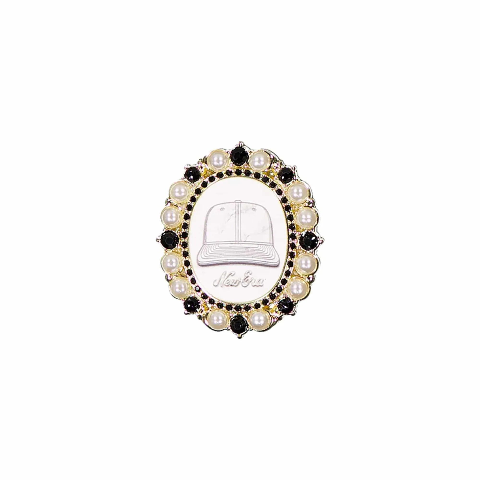 New Era 59FIFTY Day Brooch Black Pin Badge adult unisex