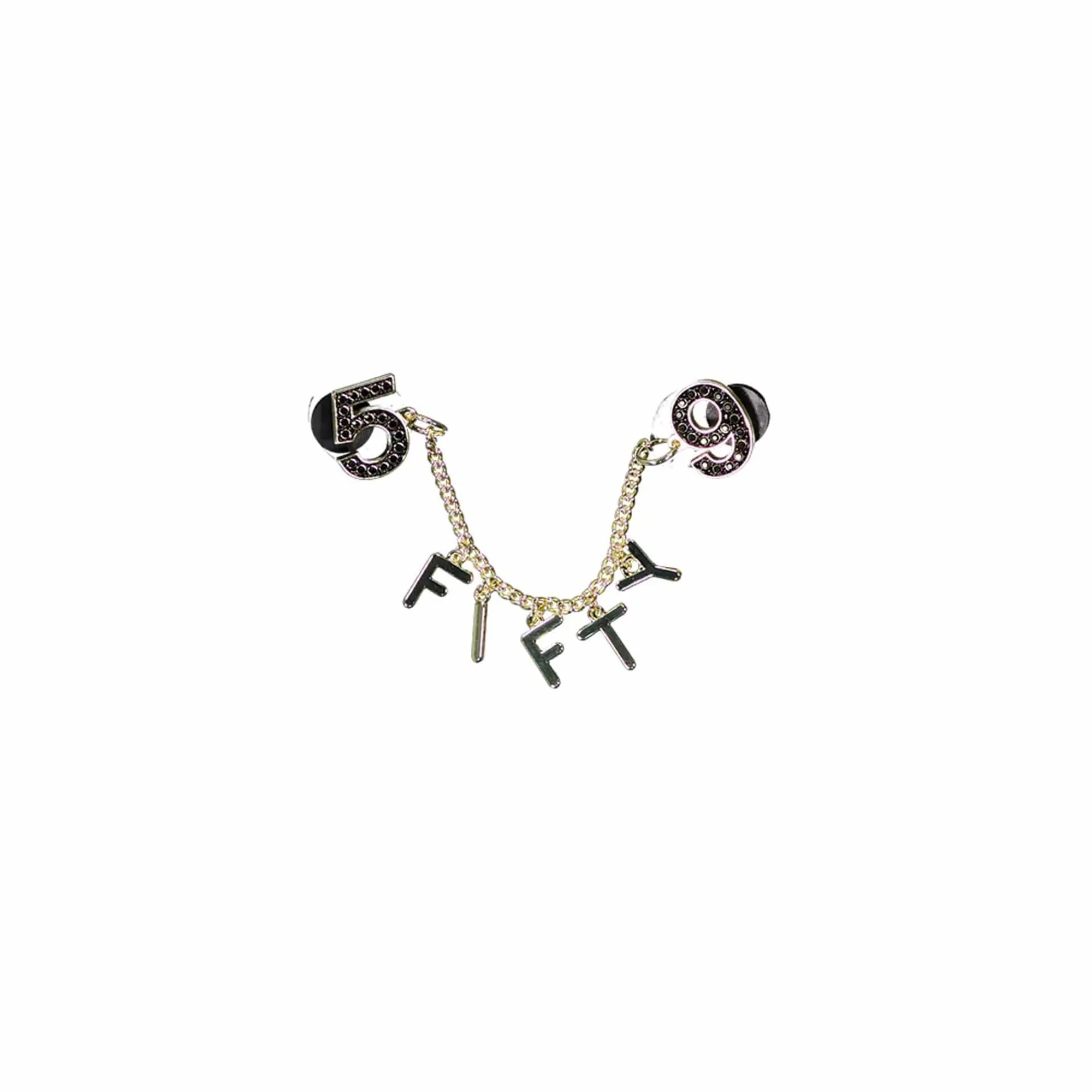 New Era 59FIFTY Day Chain Black Pin Badge adult unisex