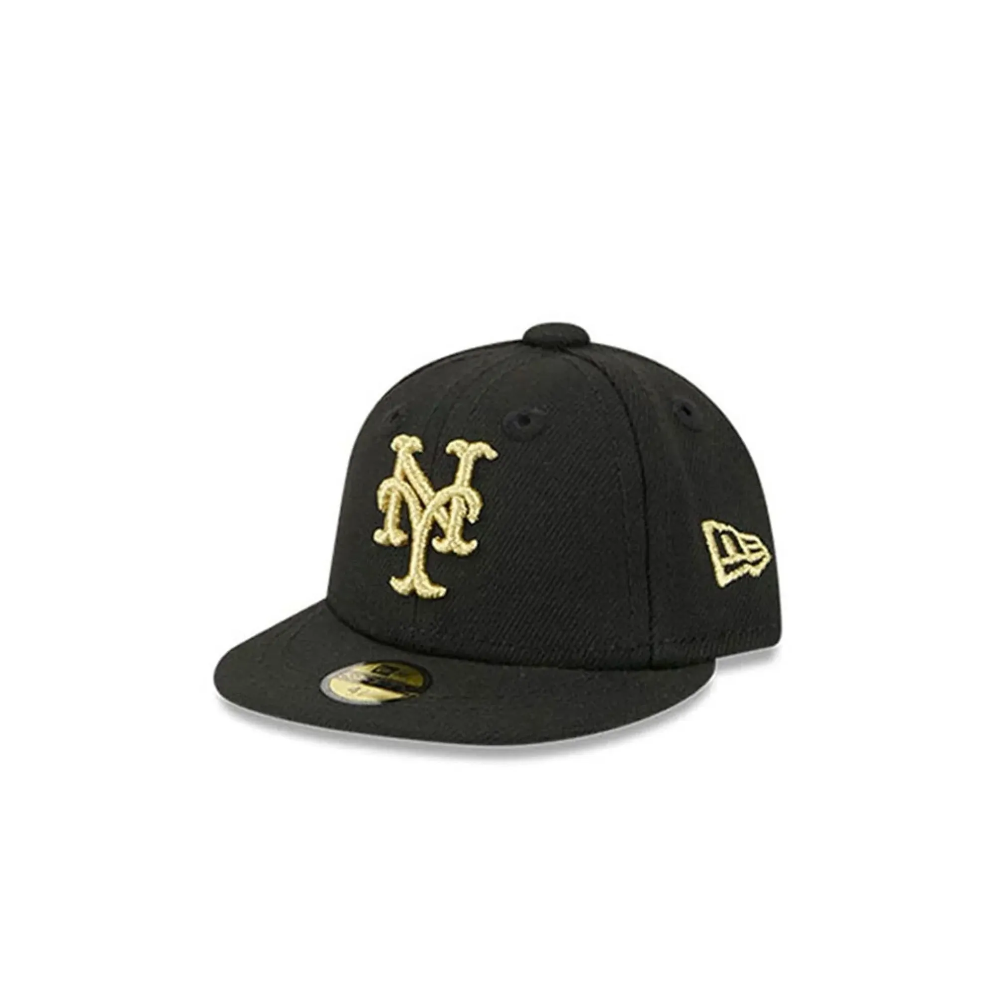 New York Mets MLB 59FIFTY Day Black Mini 59FIFTY Fitted Cap New Era Cap adult unisex