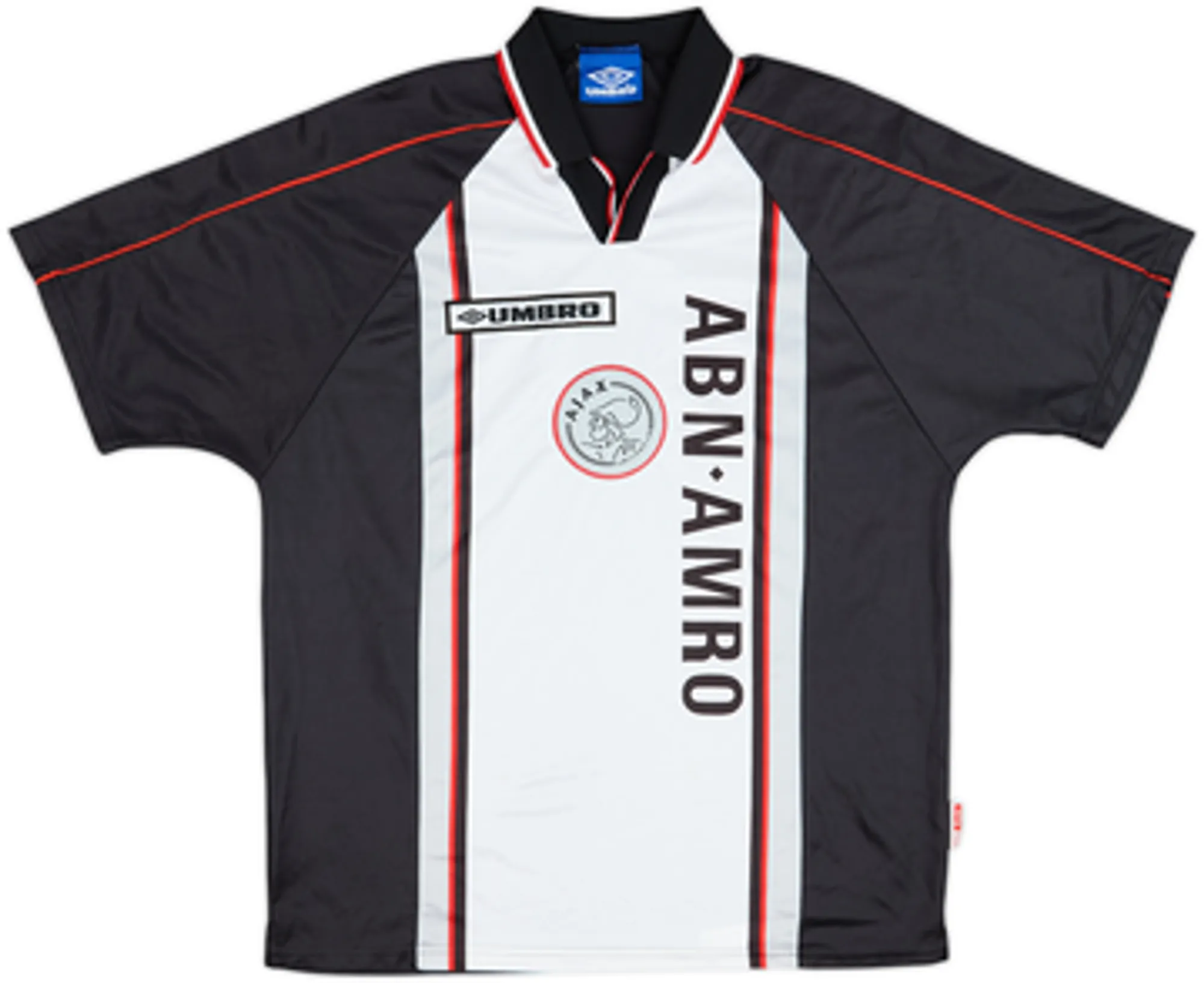 1998-99 Ajax Away Shirt F. De Boer #4 - 7/10 - (L)