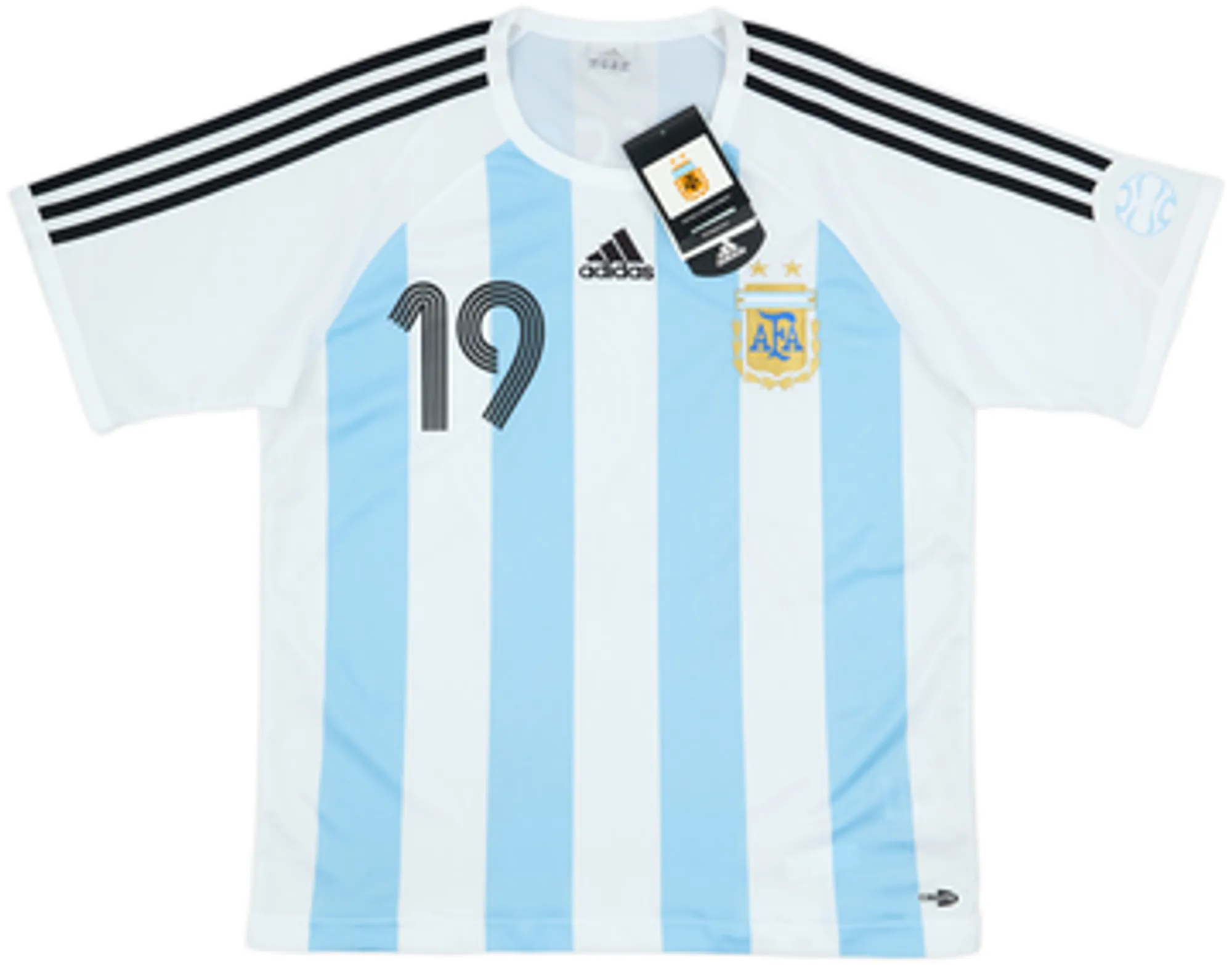 2005-07 Argentina Basic Home Shirt Messi #19 (M)
