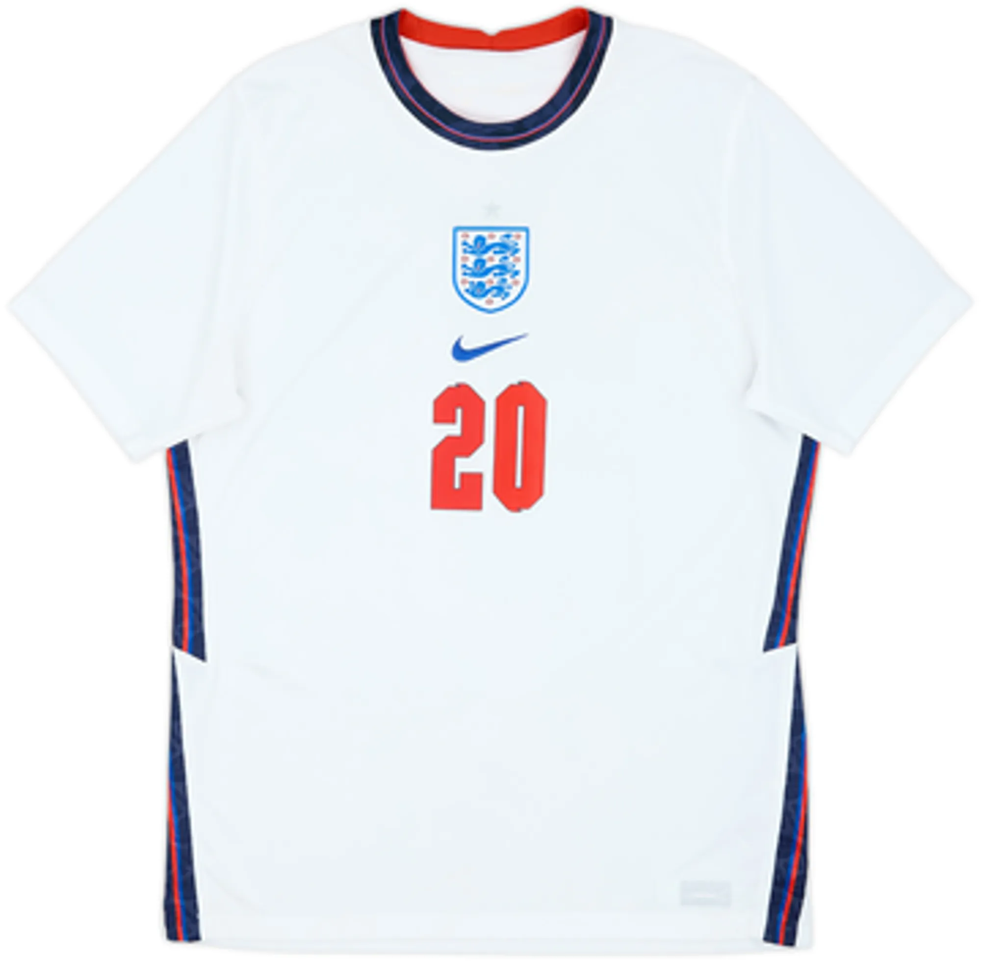 2020-22 England Home Shirt Foden #20 - 7/10 - (L)